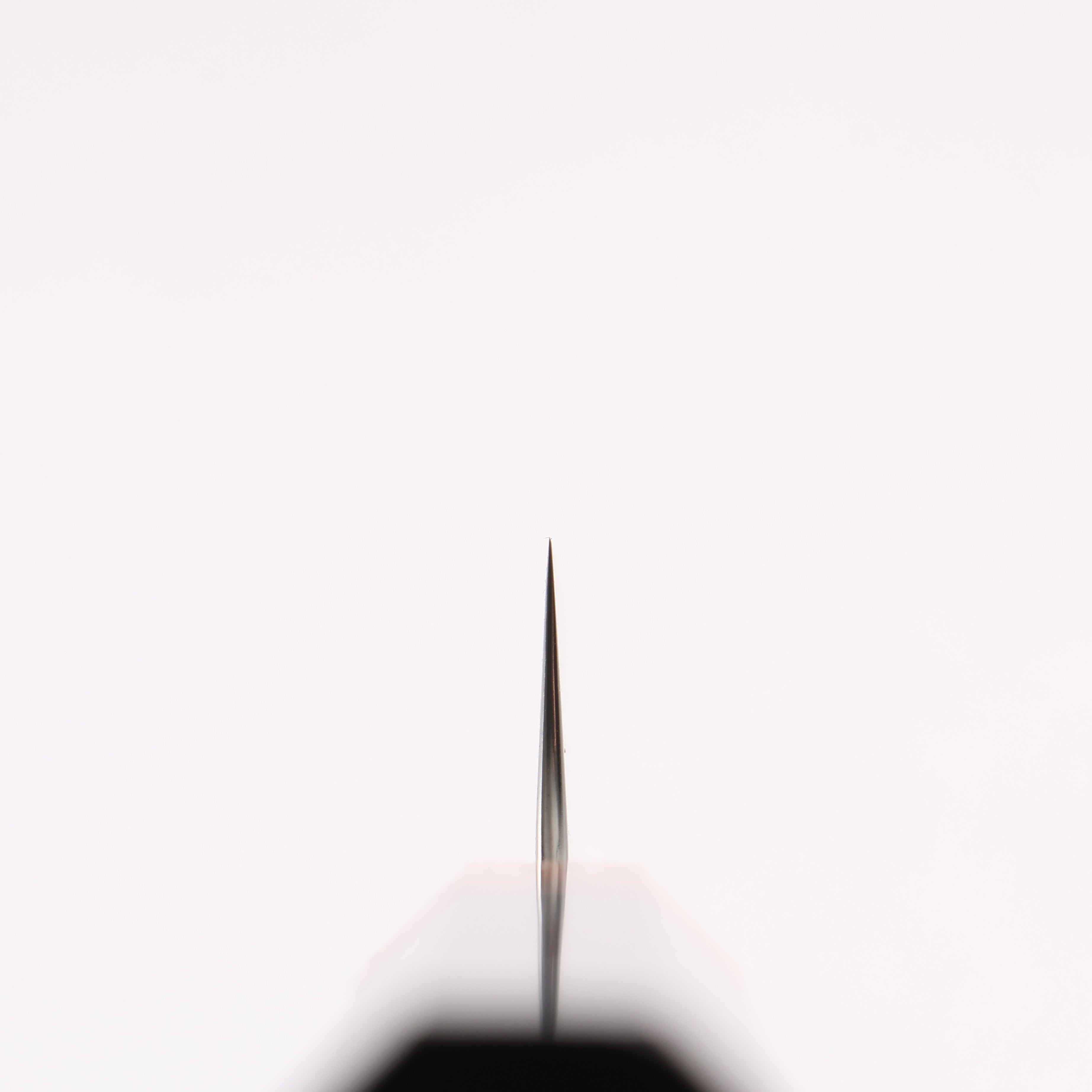 Yoshimi Kato VG10 Black Damascus Kiritsuke Petty-Utility 150mm Ebony (ferrule: Orange Resin) Handle - Seisuke Knife