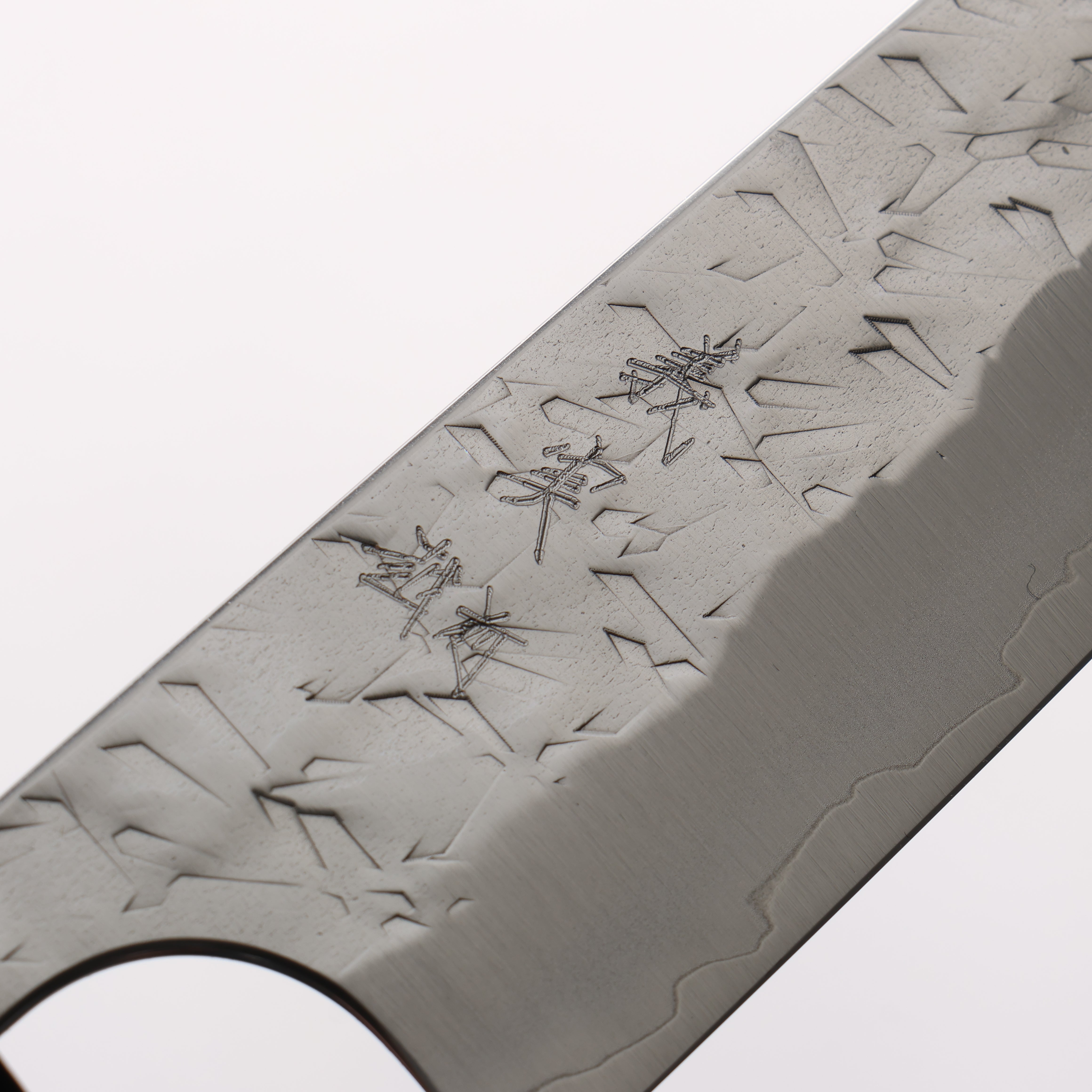 Yoshimi Kato Hyo SG2 Hammered Small Bunka 130mm Ebony Wood(With White Ring) Handle - Seisuke Knife