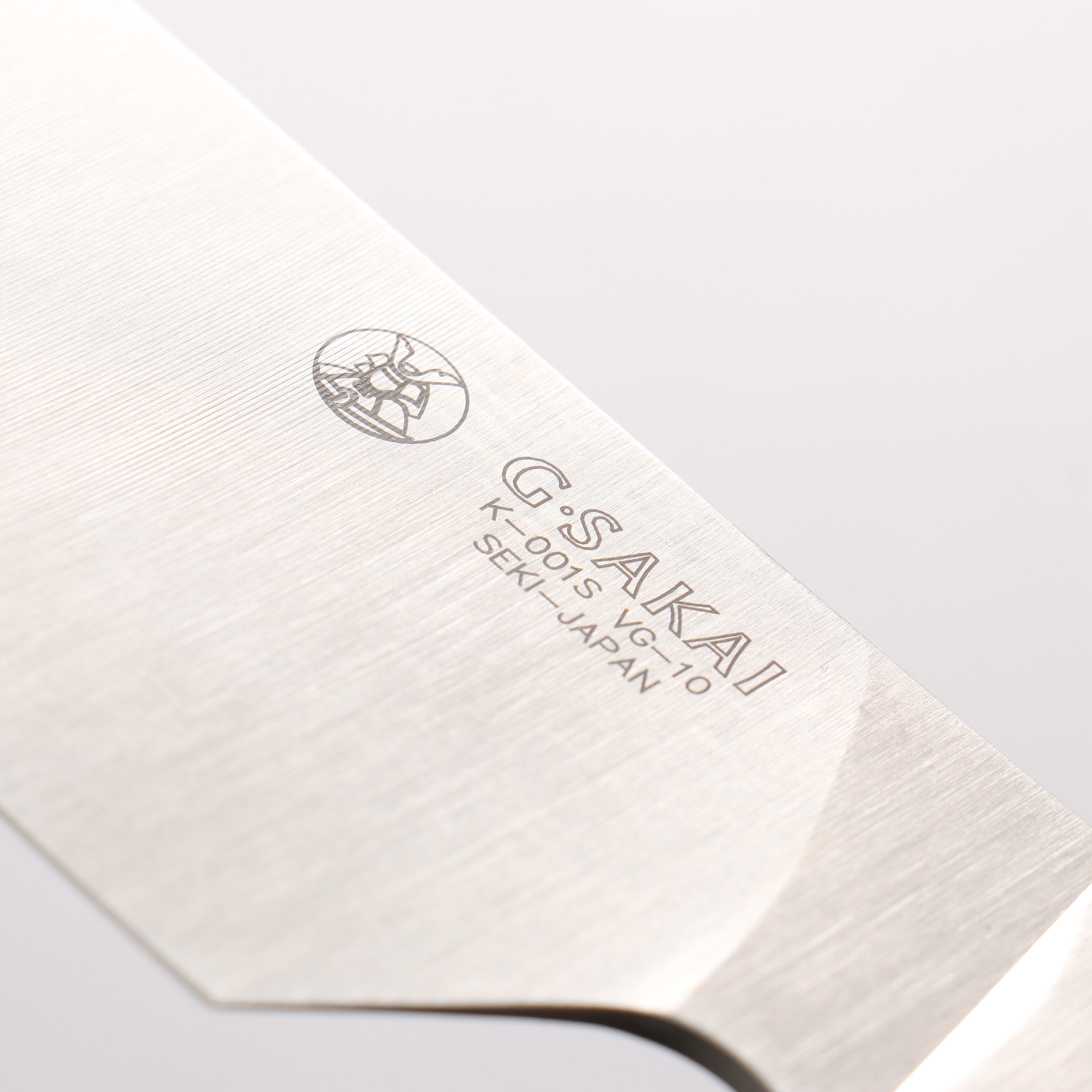 G.Sakai VG10 Santoku 165mm G-10 (Red) Handle - Seisuke Knife