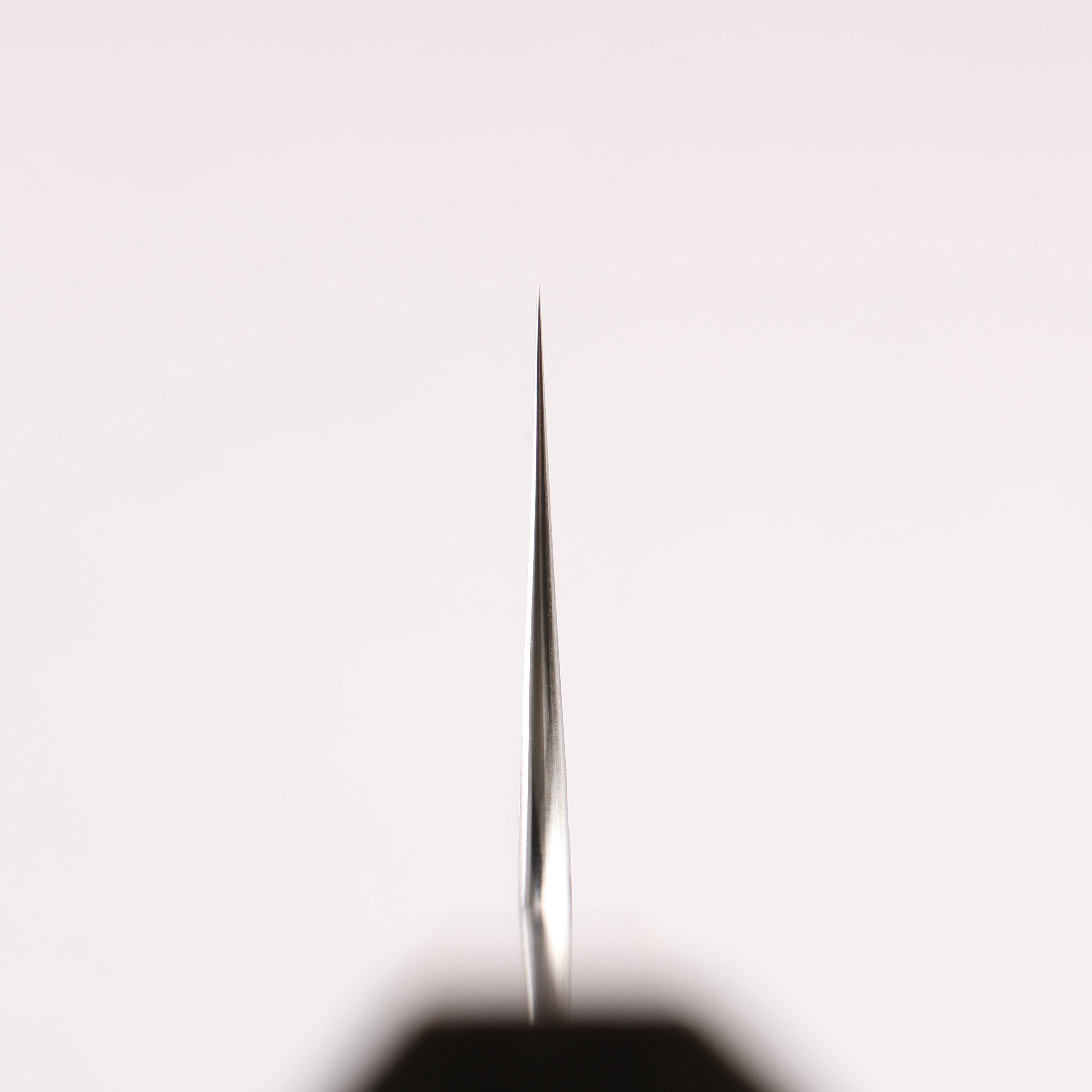 Yoshimi Kato Nami VG-XEOS Hammered Damascus Bunka 170mm Stabilized Birch with Black Resin Handle - Seisuke Knife