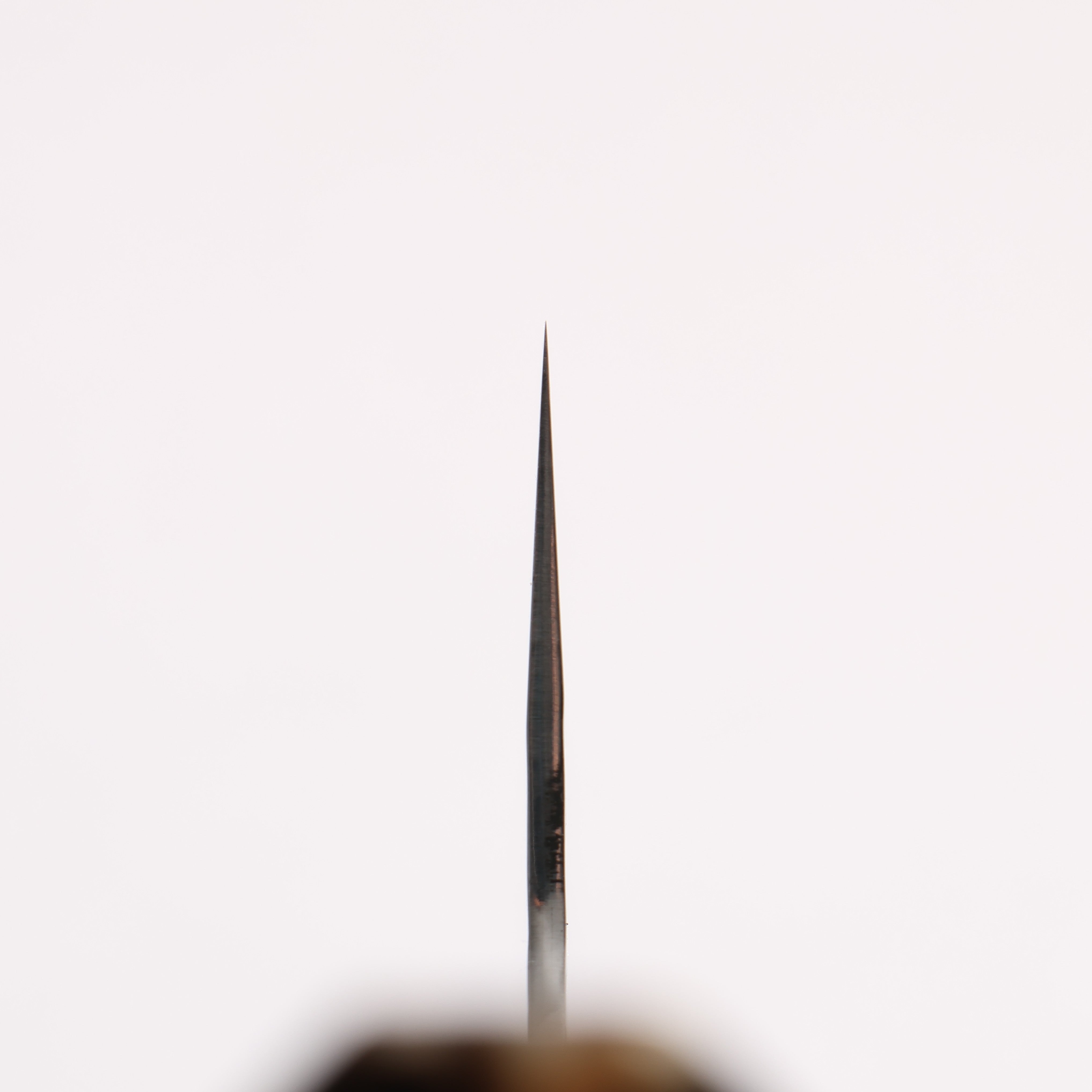 Yu Kurosaki Senko Ei SG2 Hammered Nakiri 165mm Silver Speckled Carbon Fiber & Black Water Buffalo Horn Handle - Seisuke Knife