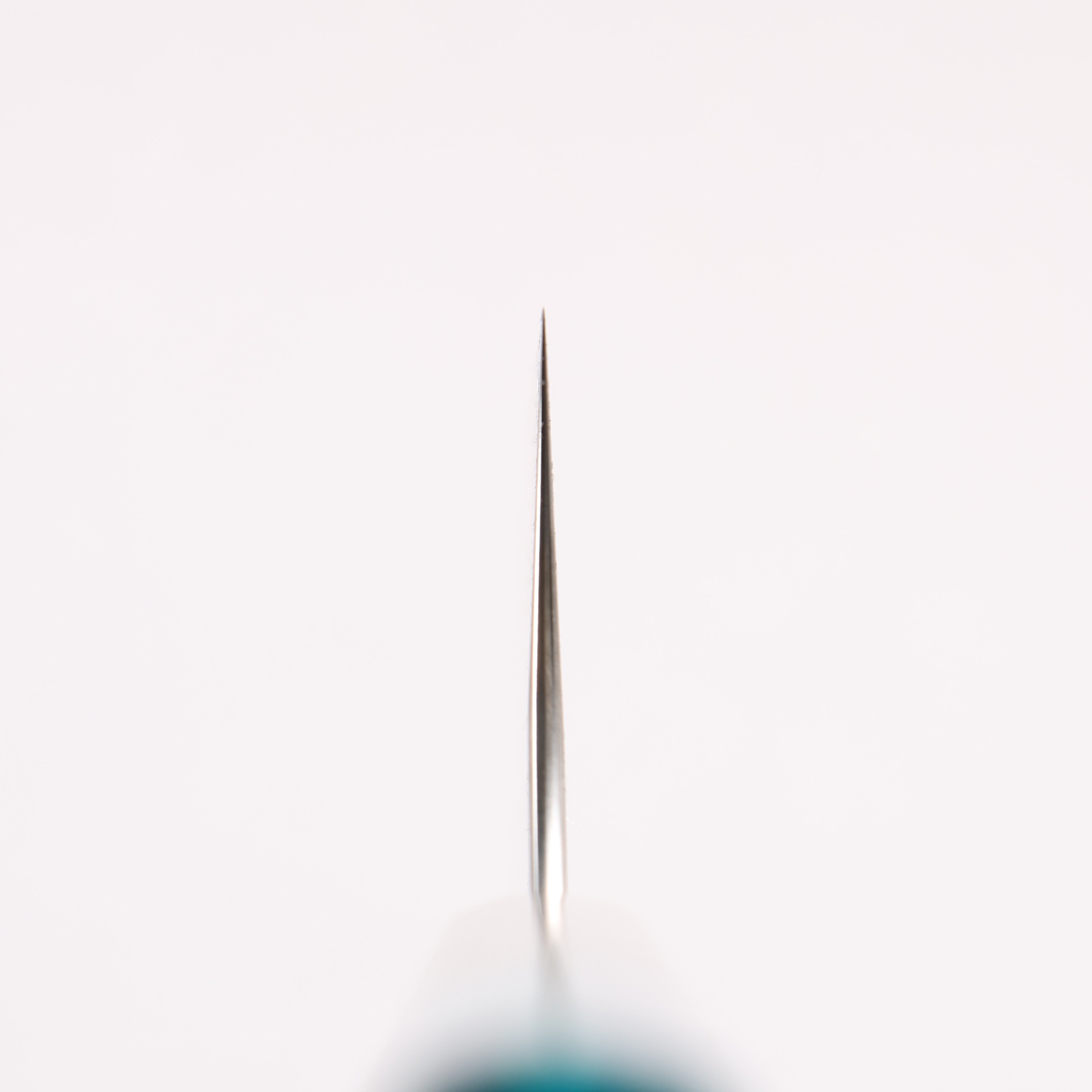Yoshimi Kato SG2 Black Damascus Bunka 170mm Stabilized Birch with Emerald Green Resin Handle - Seisuke Knife