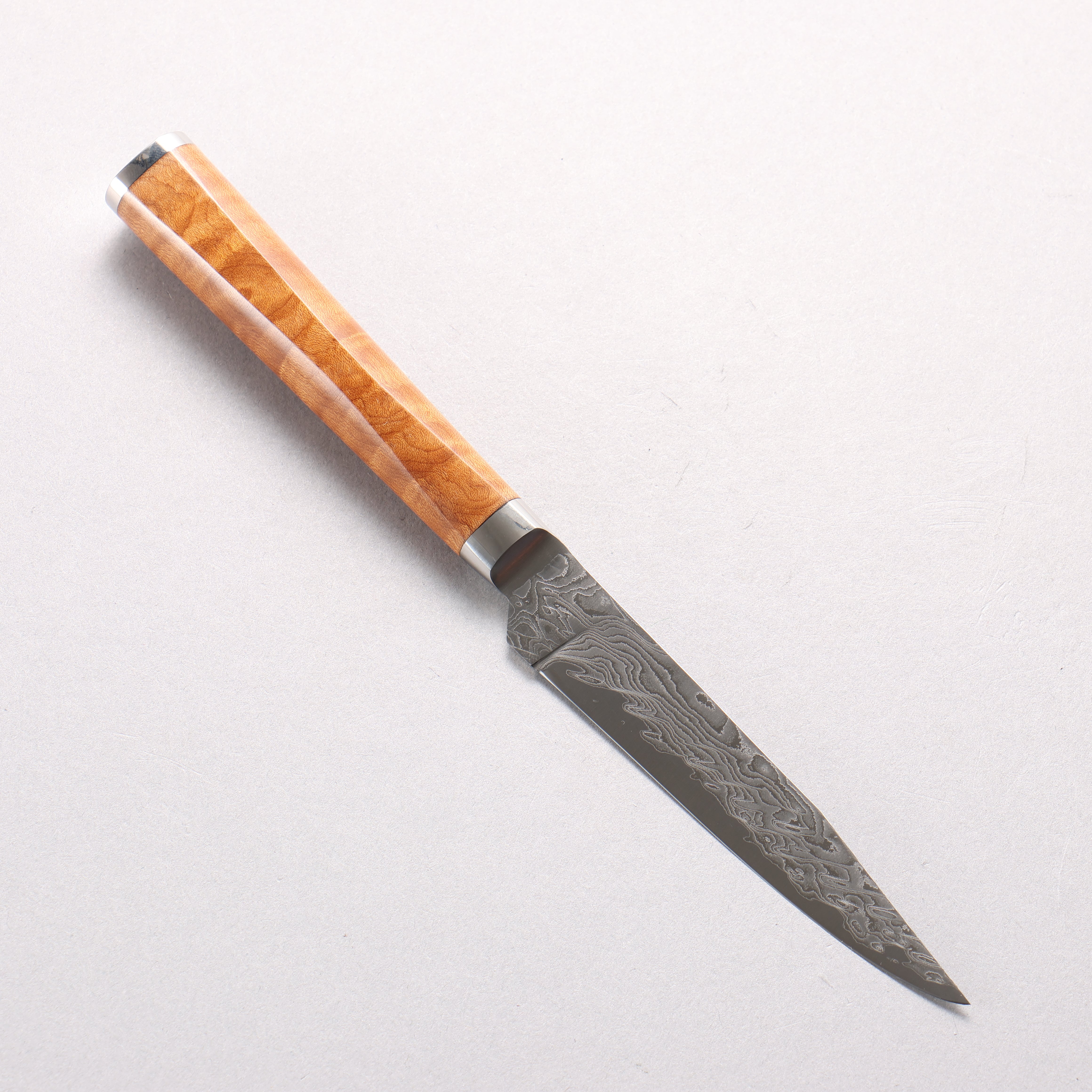 Ryusen SG2 Damascus Steak 100mm Maple Handle SK06 - Seisuke Knife