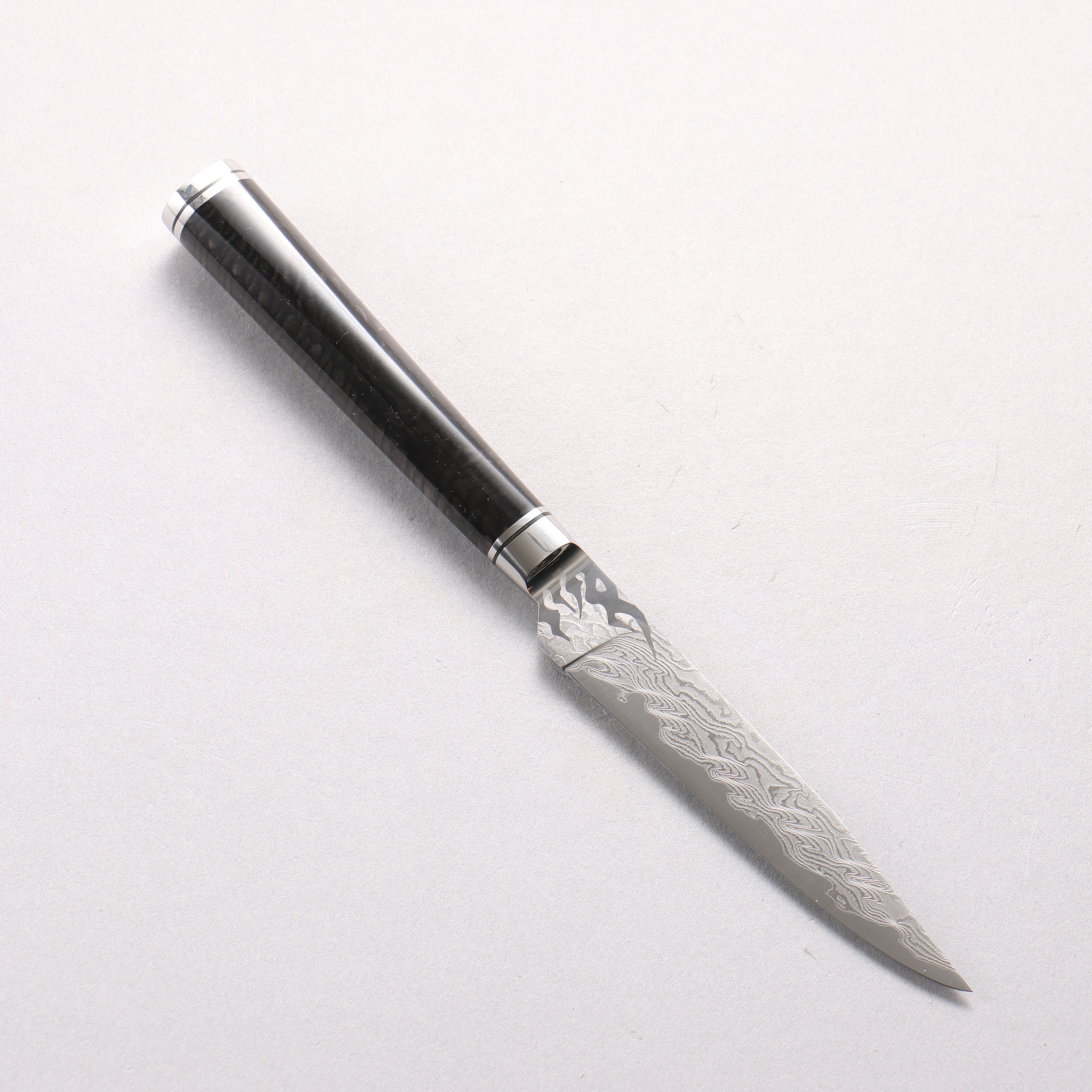 Ryusen SG2 Damascus Steak 100mm Rinka (Black) Handle SK06 - Seisuke Knife