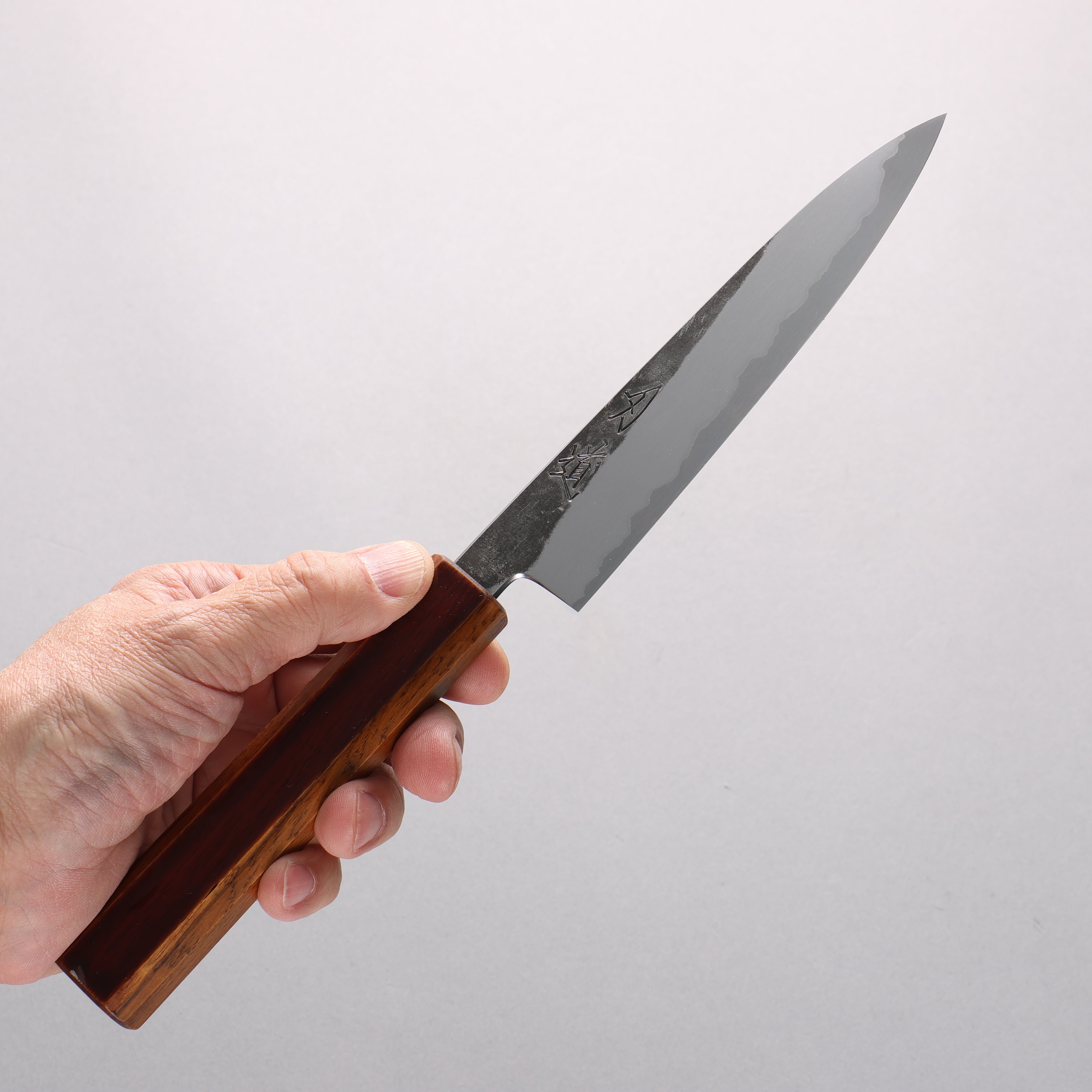 Hado Kirisame White Steel No.1 Petty-Utility 150mm Kijiro-nuri Lacquered Handle - Seisuke Knife