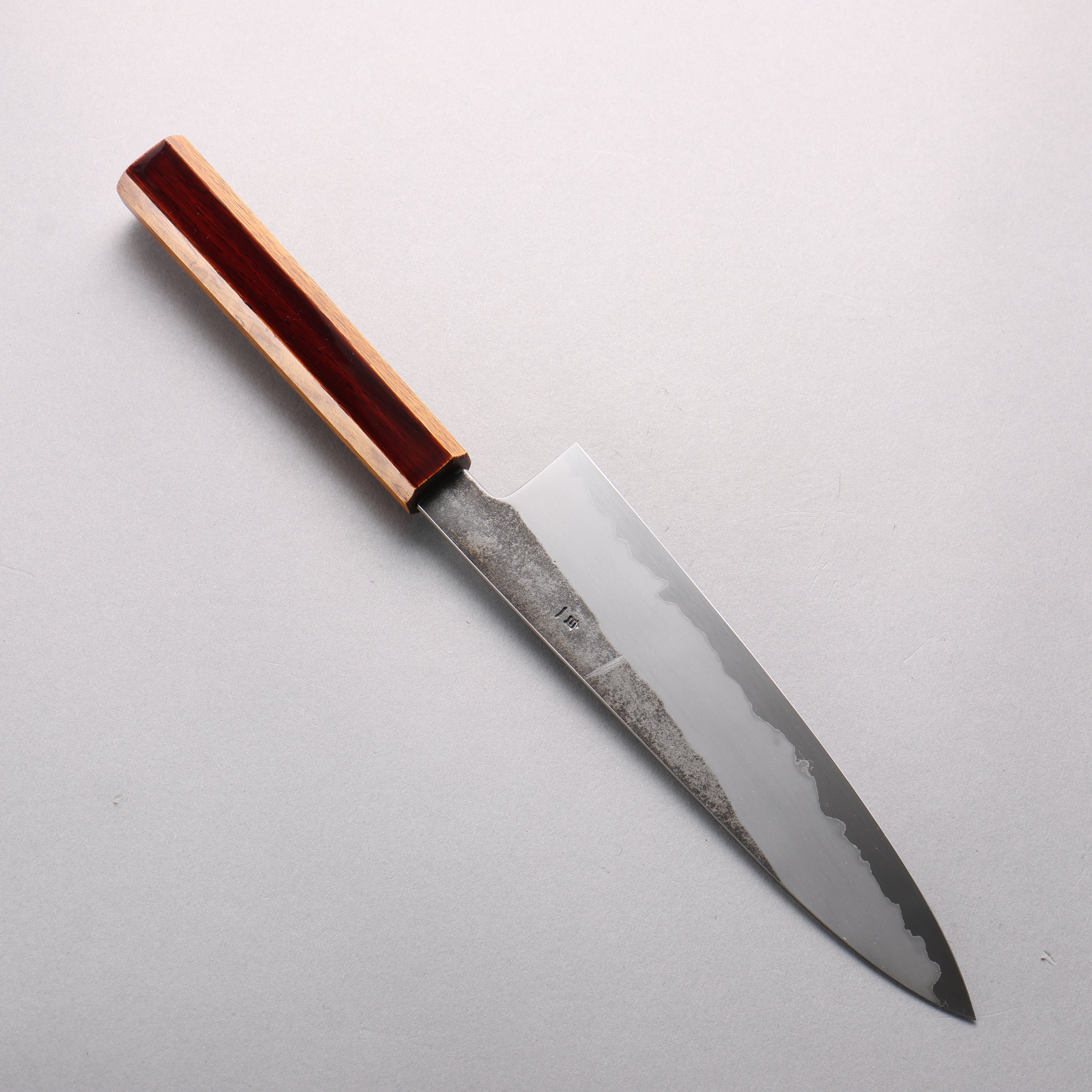 Hado Kirisame White Steel No.1 Gyuto 210mm Kijiro-nuri Lacquered Handle - Seisuke Knife
