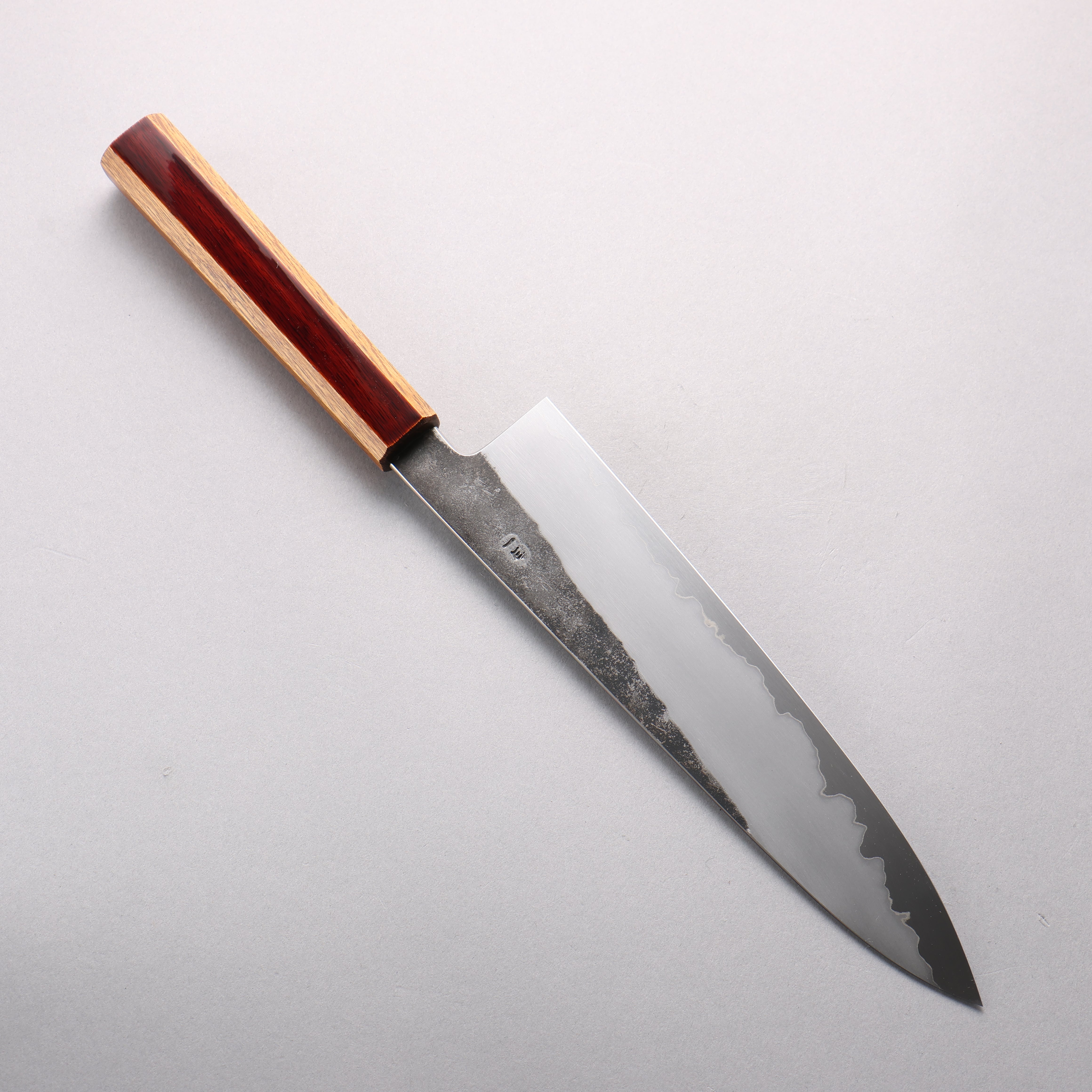 Hado Kirisame White Steel No.1 Gyuto 240mm Kijiro-nuri Lacquered Handle - Seisuke Knife
