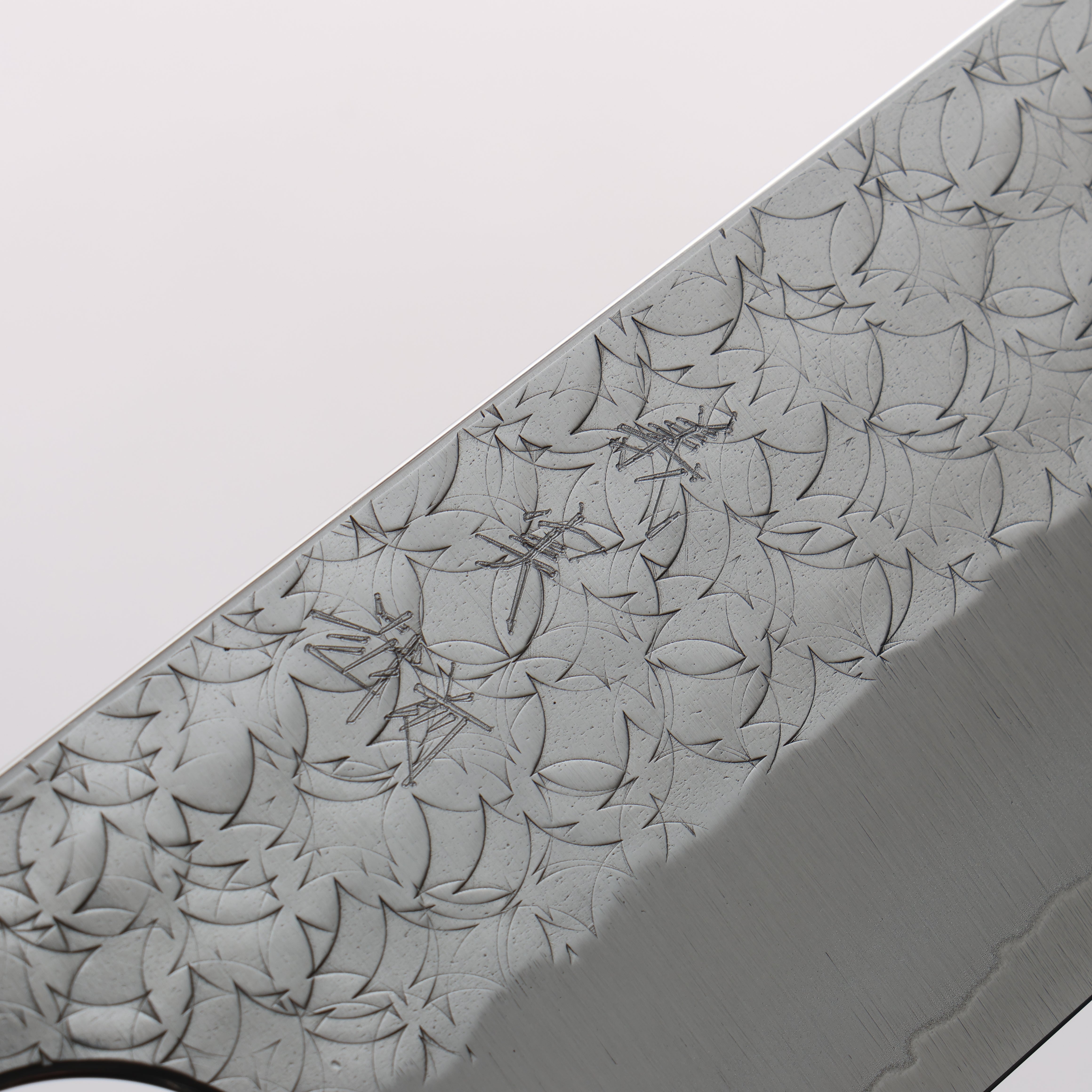 Yoshimi Kato Minamo SG2 Hammered Kiritsuke Gyuto 210mm Ebony Wood & White Horn Handle - Seisuke Knife