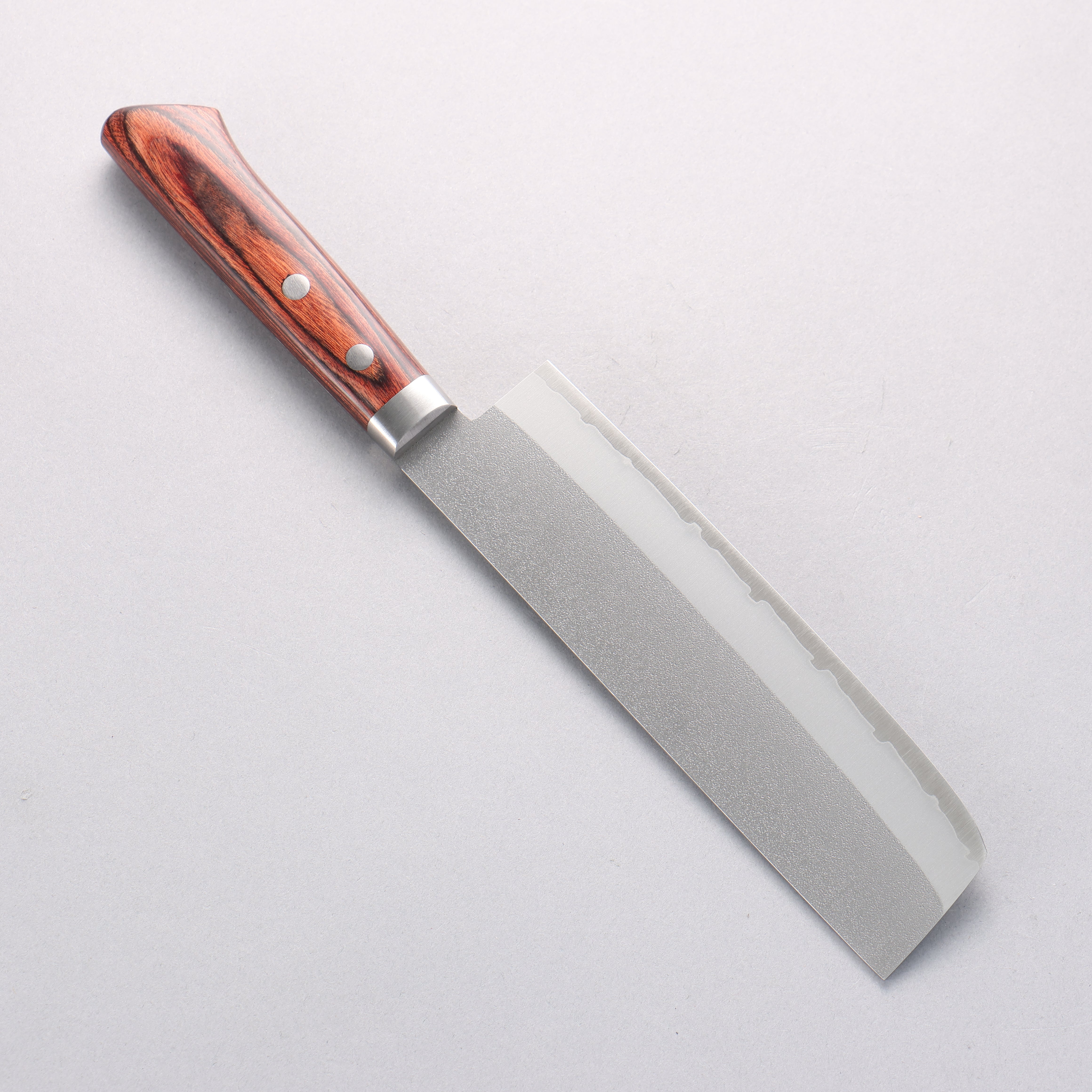 Kunihira VG1 Nashiji Usuba 165mm Mahogany Pakkawood Handle - Seisuke Knife