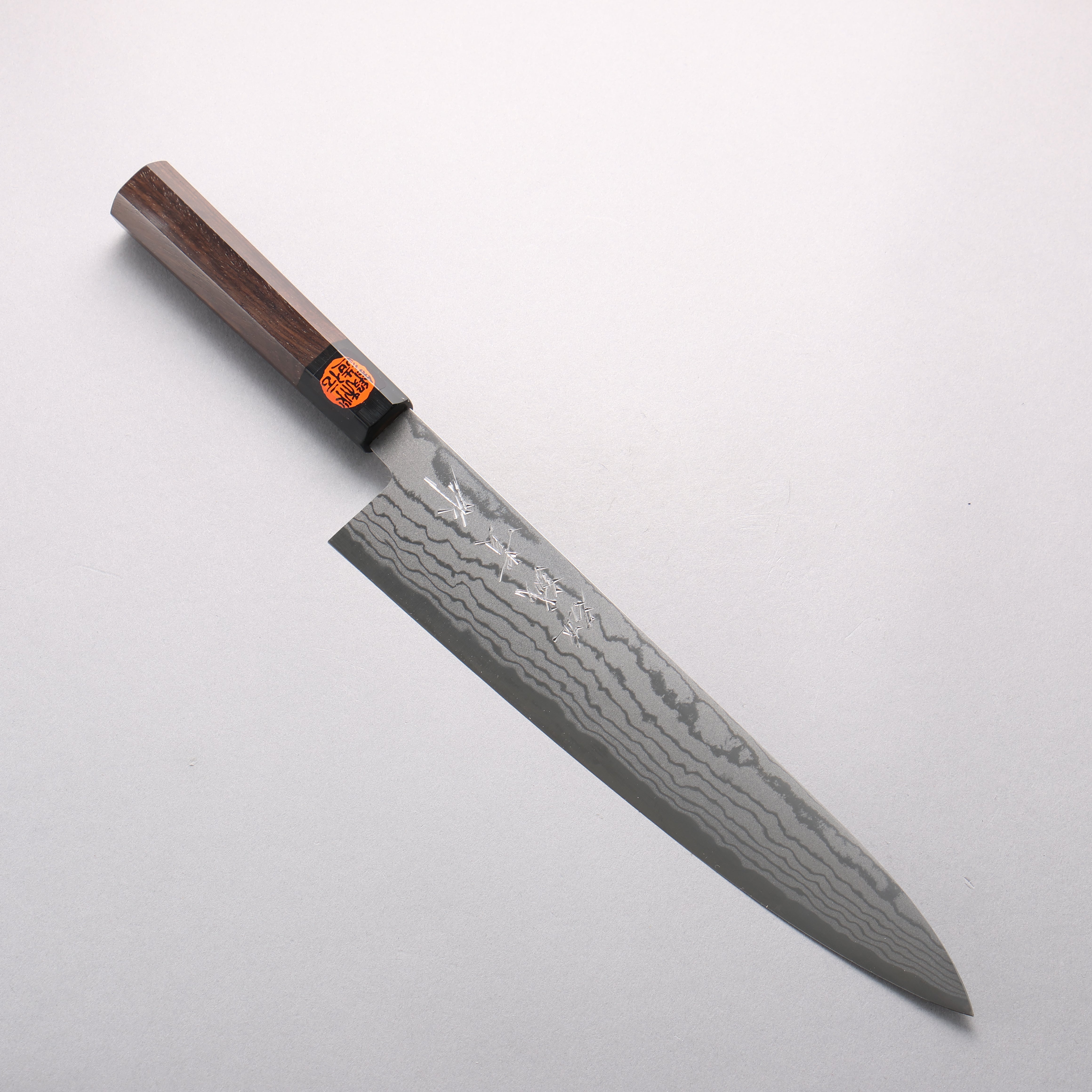 Shigeki Tanaka Blue Steel No.2 Damascus Gyuto 270mm Walnut Handle - Seisuke Knife