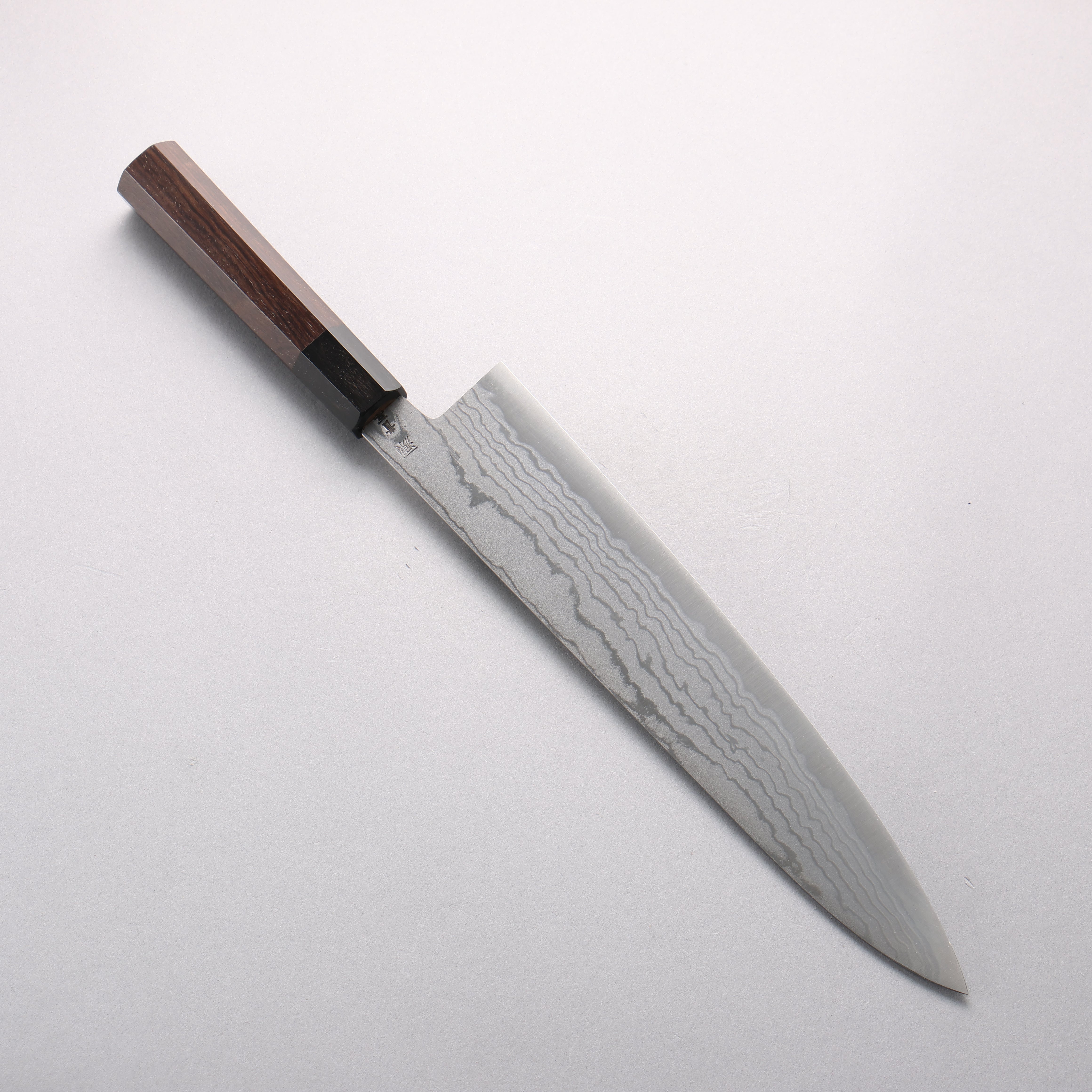Shigeki Tanaka Blue Steel No.2 Damascus Gyuto 270mm Walnut Handle - Seisuke Knife