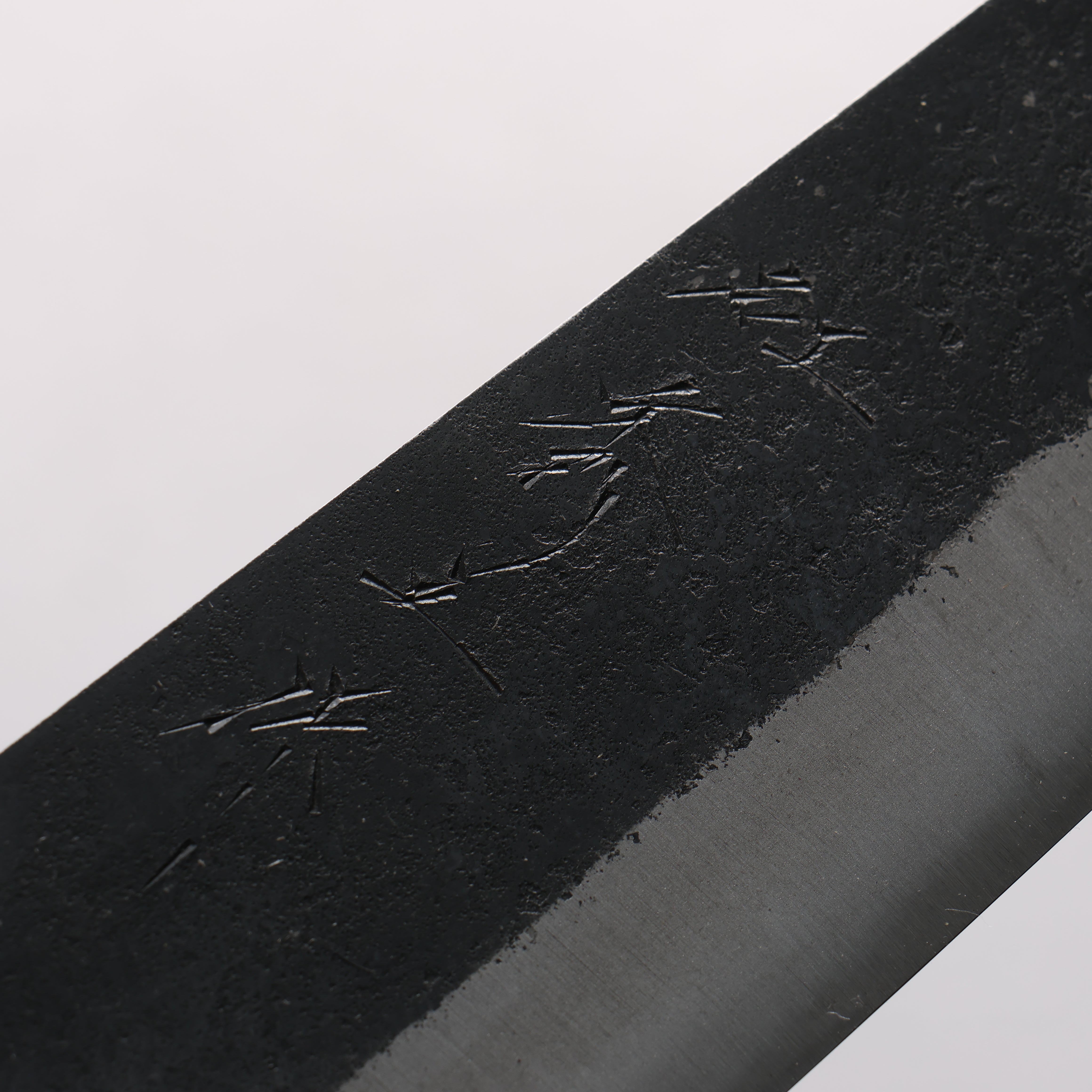 Shigeki Tanaka TEKKA Blue Steel No.2 Kurouchi Hammered Kiritsuke Gyuto 270mm Walnut Handle - Seisuke Knife