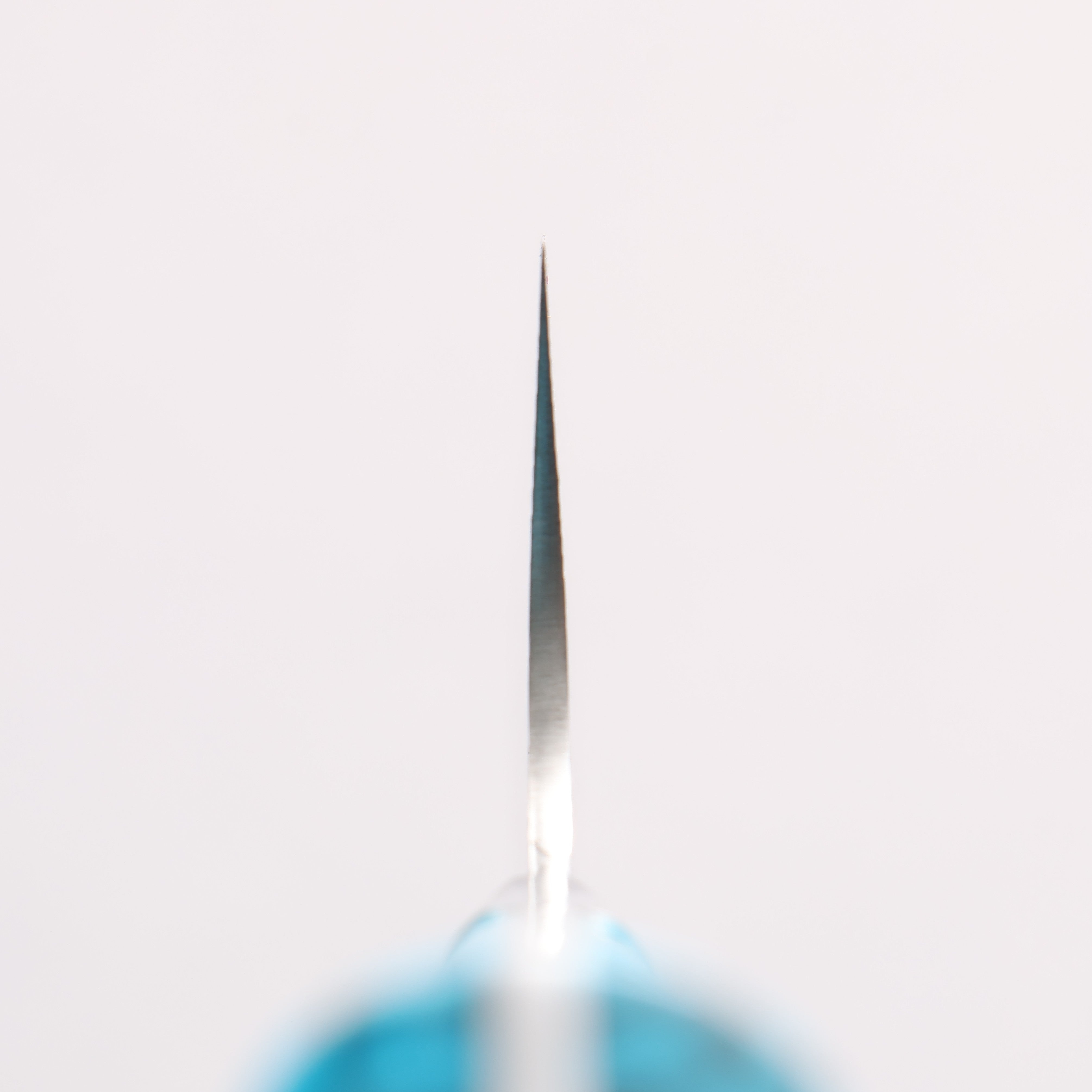 Takeshi Saji New Nomura Style SG2 Diamond Finish Damascus Santoku 180mm Turquoise Handle - Seisuke Knife