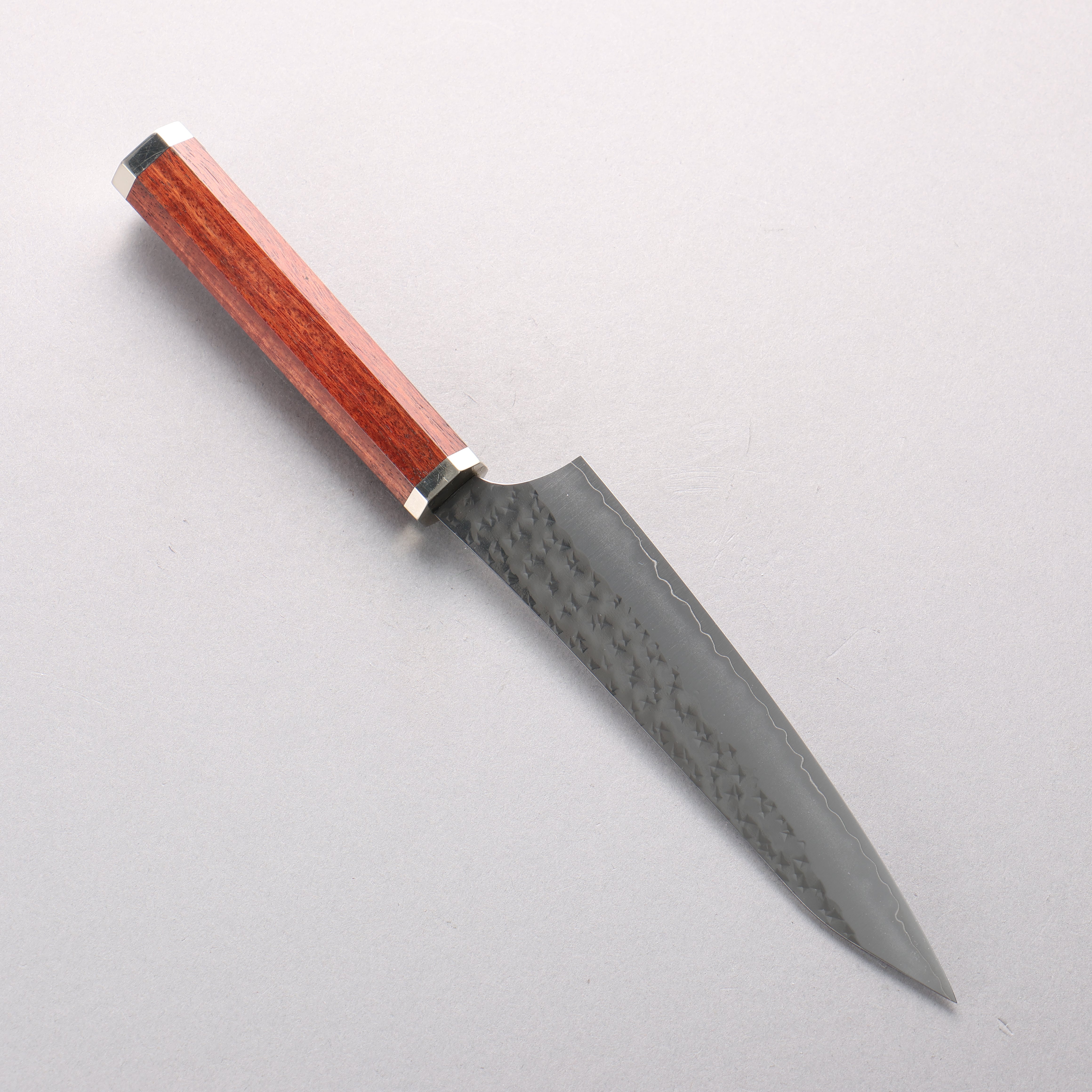 Yu Kurosaki Senko Ei SG2 Hammered Petty-Utility 150mm Bloodwood & Steel Handle - Seisuke Knife