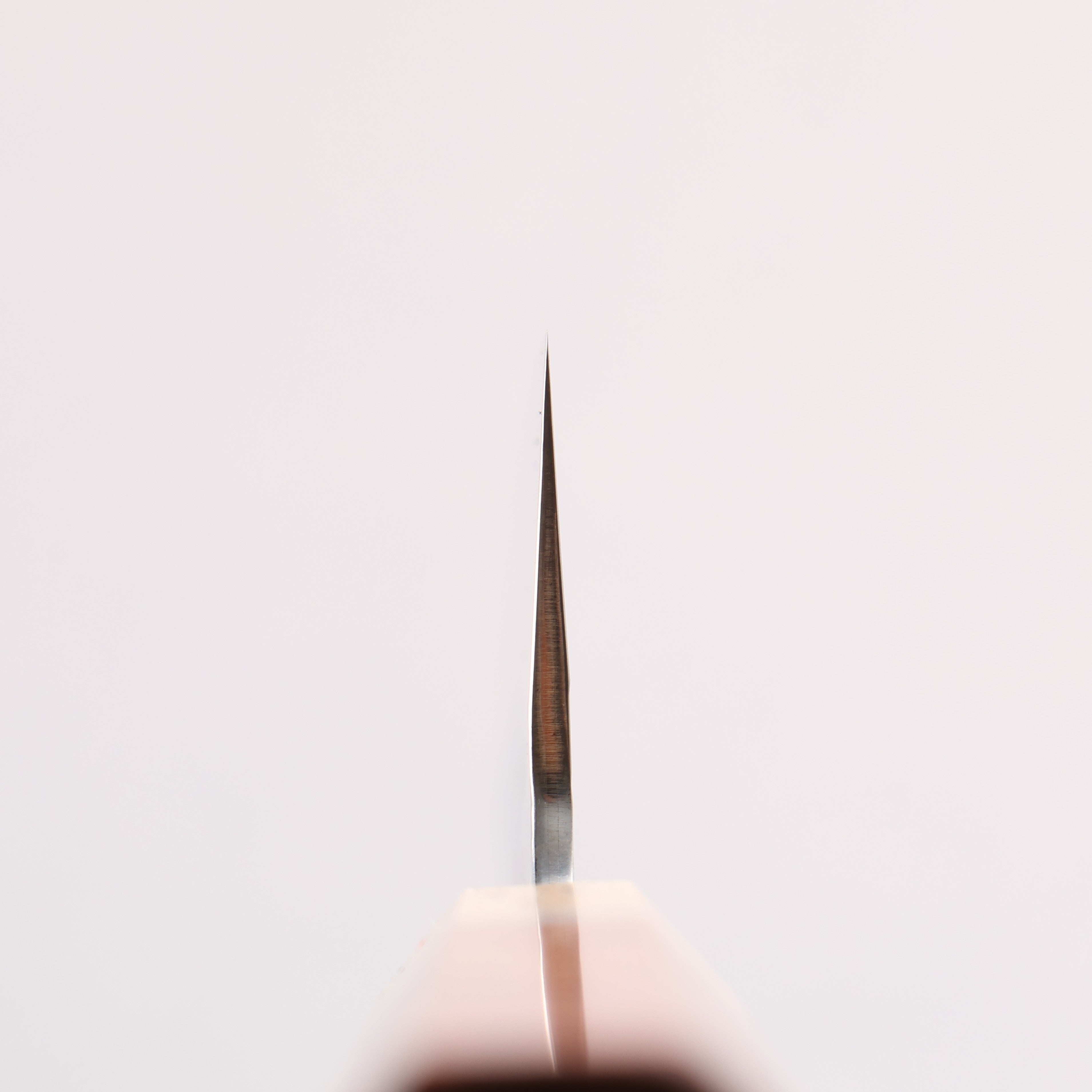 Yu Kurosaki Senko Ryu SG2 Hammered Small Santoku 150mm Brazilwood with white ring (ferrule: Chinese Quince) Handle - Seisuke Knife