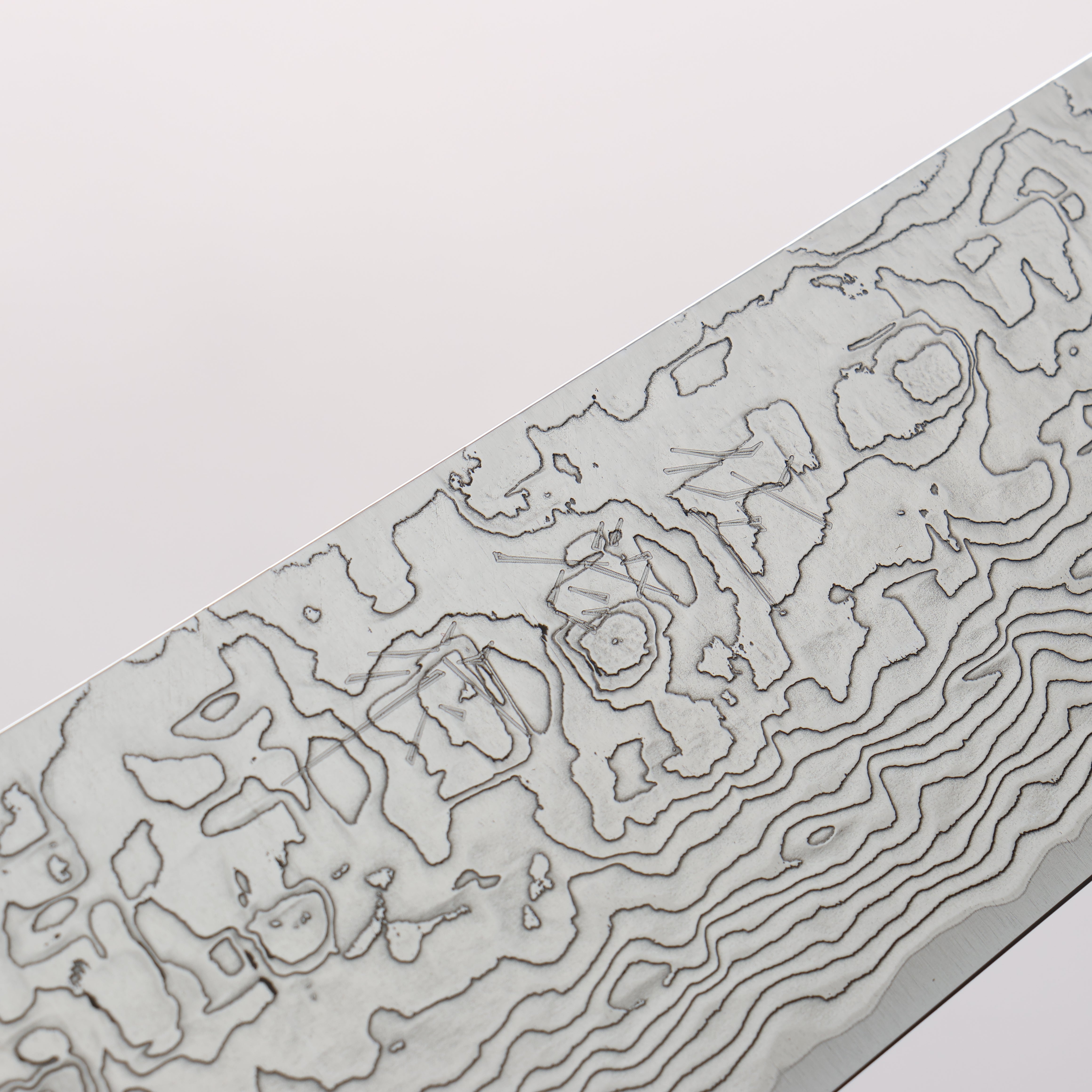 Takeshi Saji New Nomura Style SG2 Diamond Finish Damascus Gyuto 180mm Combination of materials (various colors) Handle - Seisuke Knife