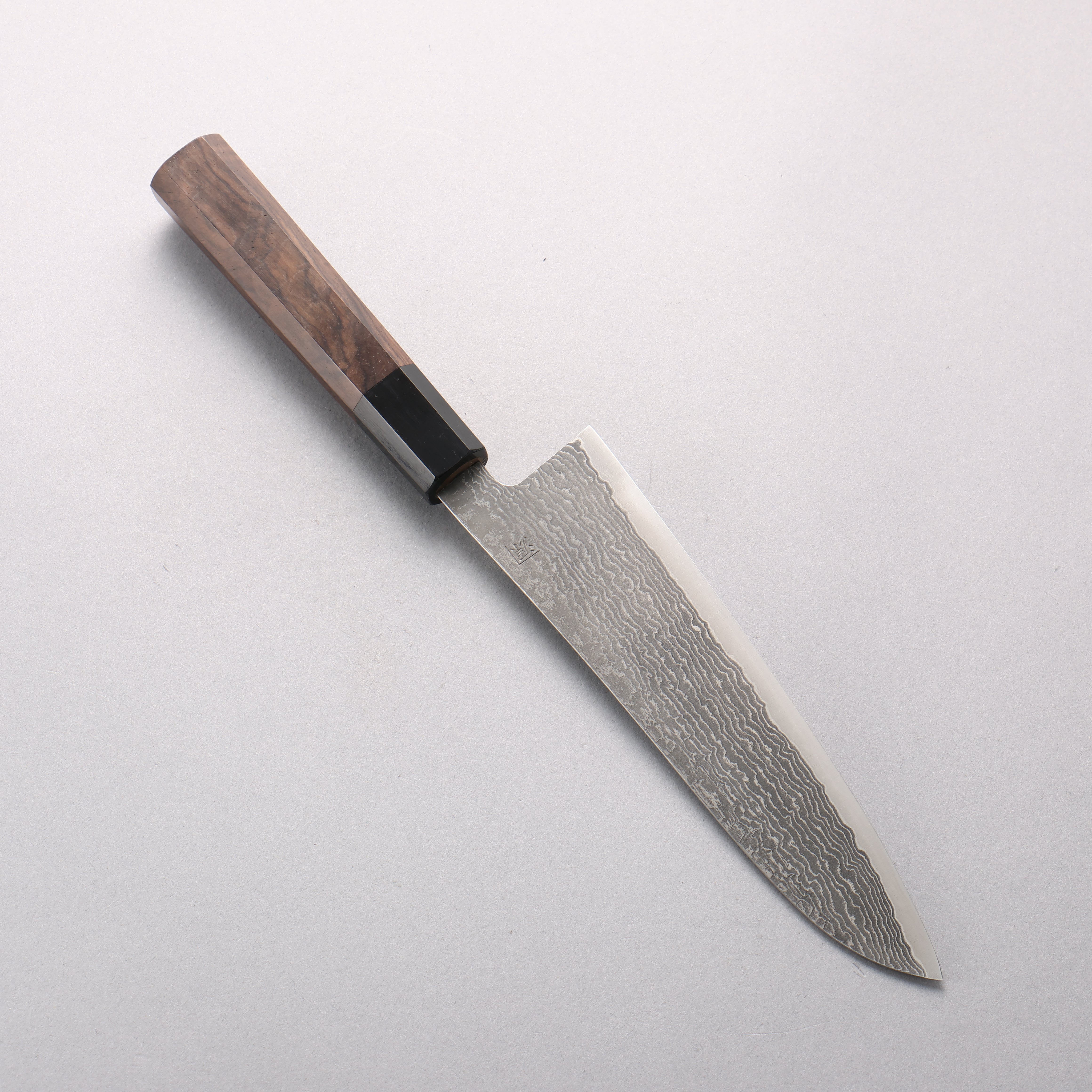 Shigeki Tanaka Harukaze SG2 Damascus Gyuto 180mm Walnut Handle - Seisuke Knife