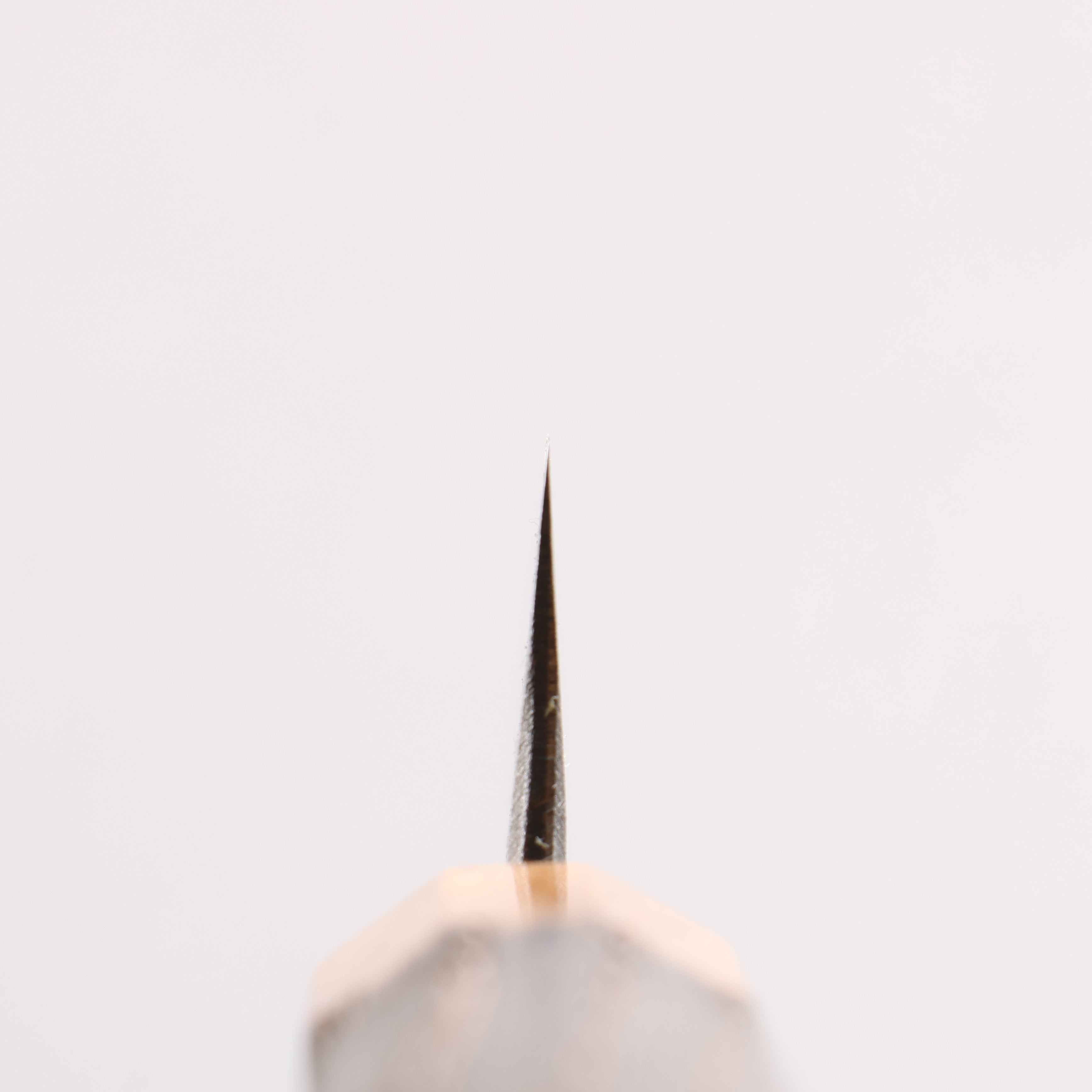 Seisuke Blue Steel No.2 Kurouchi Kiritsuke Petty-Utility 150mm Burnt Chestnut & Cherry Wood Handle - Seisuke Knife