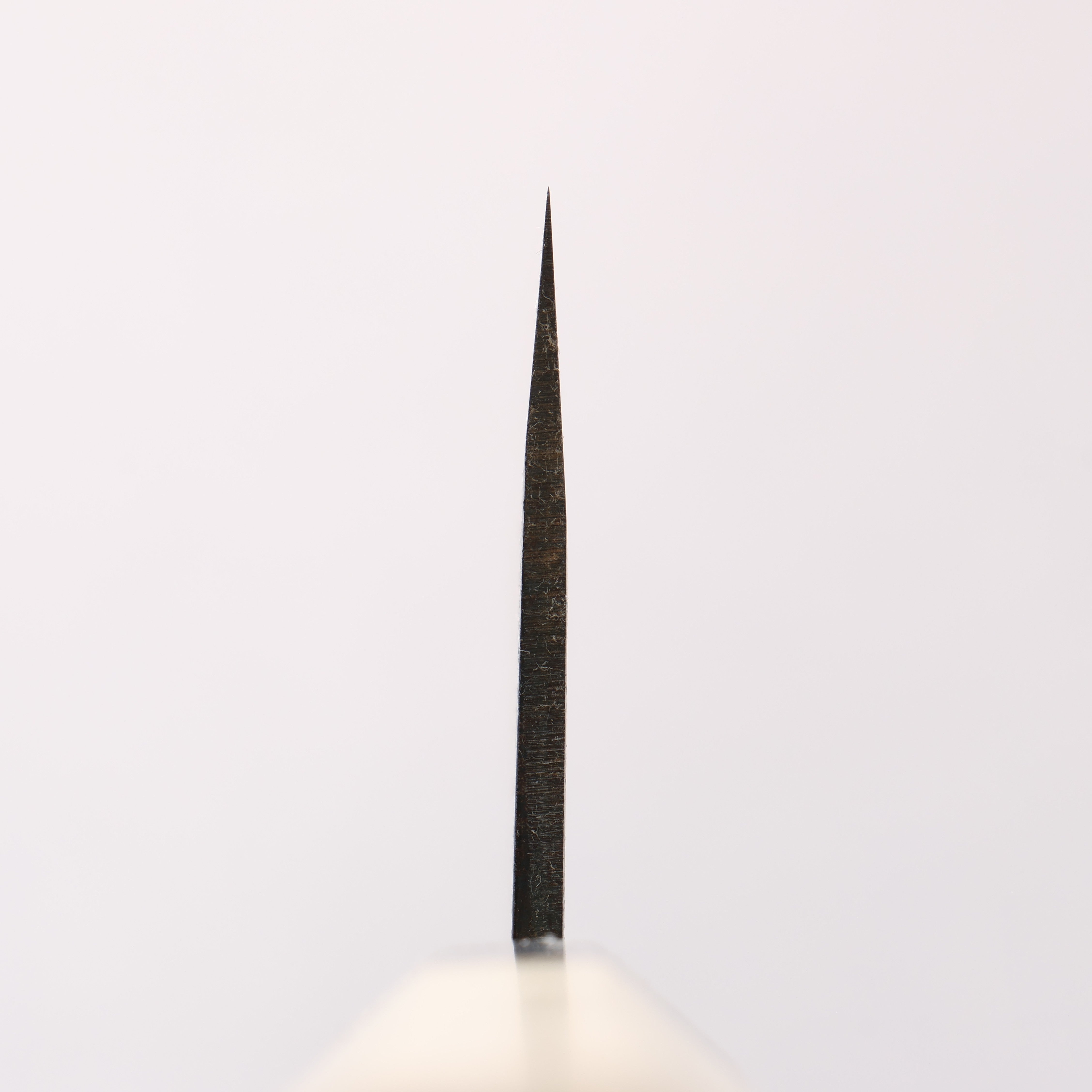 Minamoto Akitada White Steel No.2 Kurouchi Nakiri 165mm Magnolia Handle - Seisuke Knife
