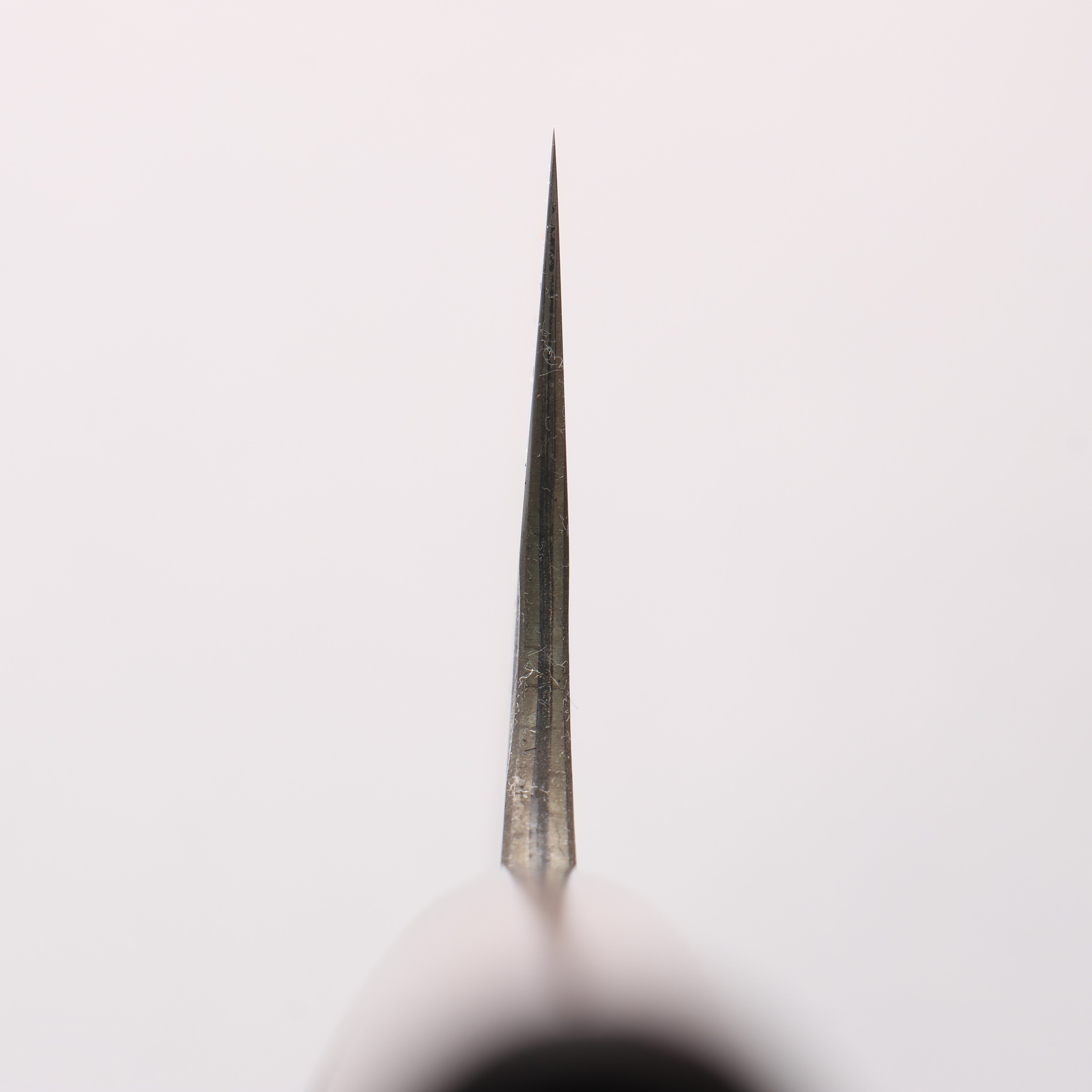 Anryu Blue Super Hammered Black Finished Gyuto 240mm Shitan Handle - Seisuke Knife