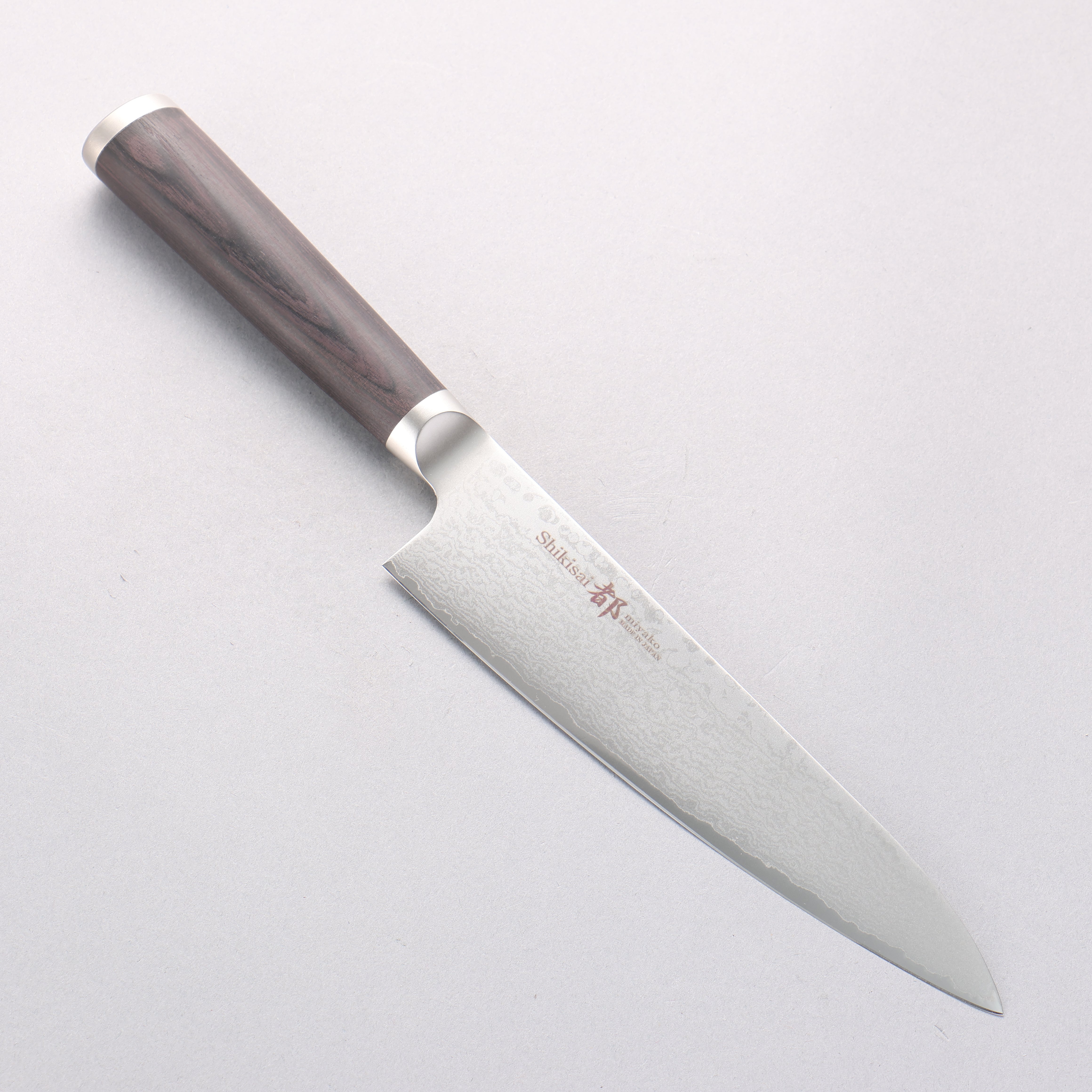 Miyako AUS8 33 Layer Damascus Gyuto 180mm - Seisuke Knife