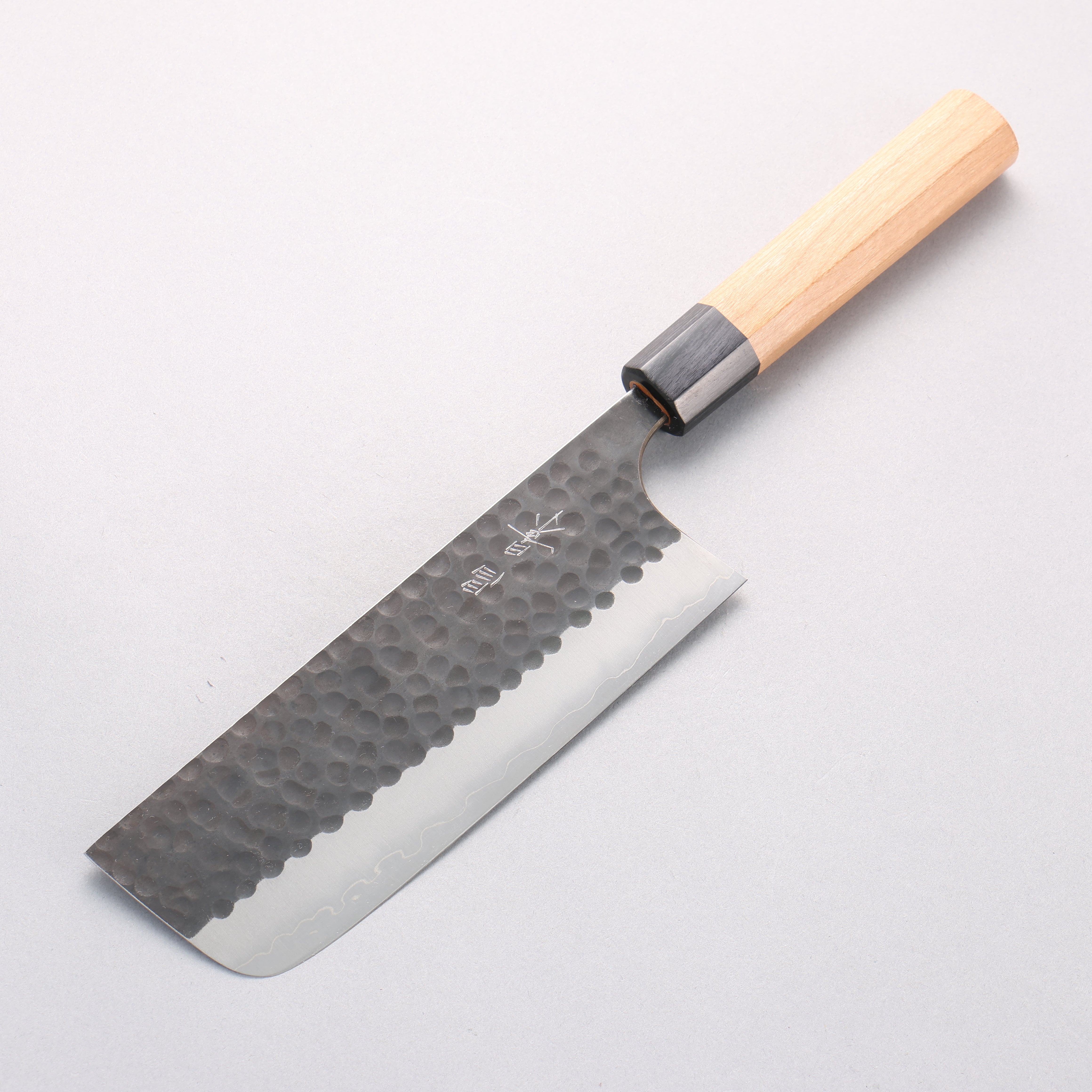 Masakage Koishi Blue Super Kurouchi Nakiri 165mm American Cherry Handle - Seisuke Knife