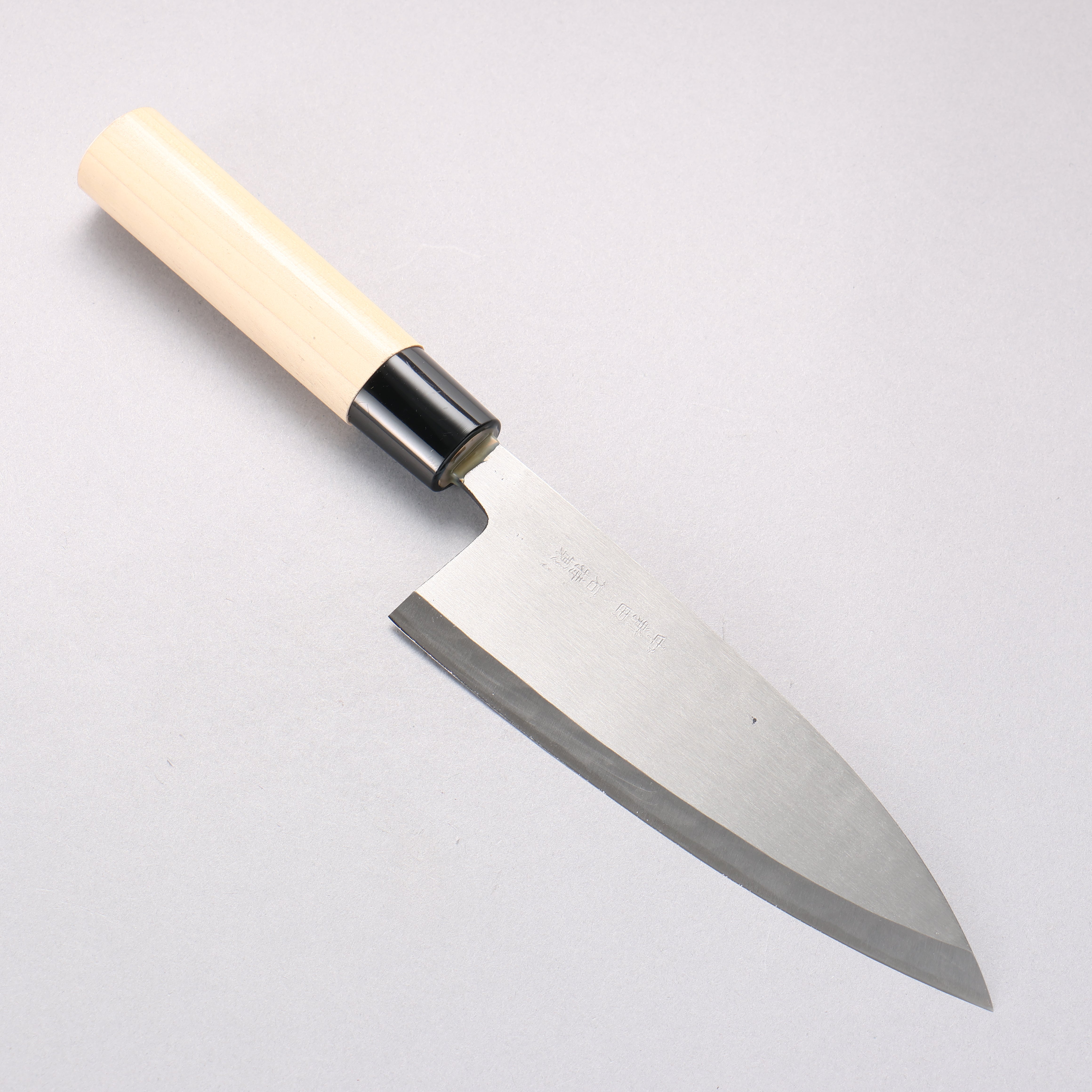Nakaniida White Steel No.2 Migaki Polish Finish Deba 165mm Magnolia Handle - Seisuke Knife