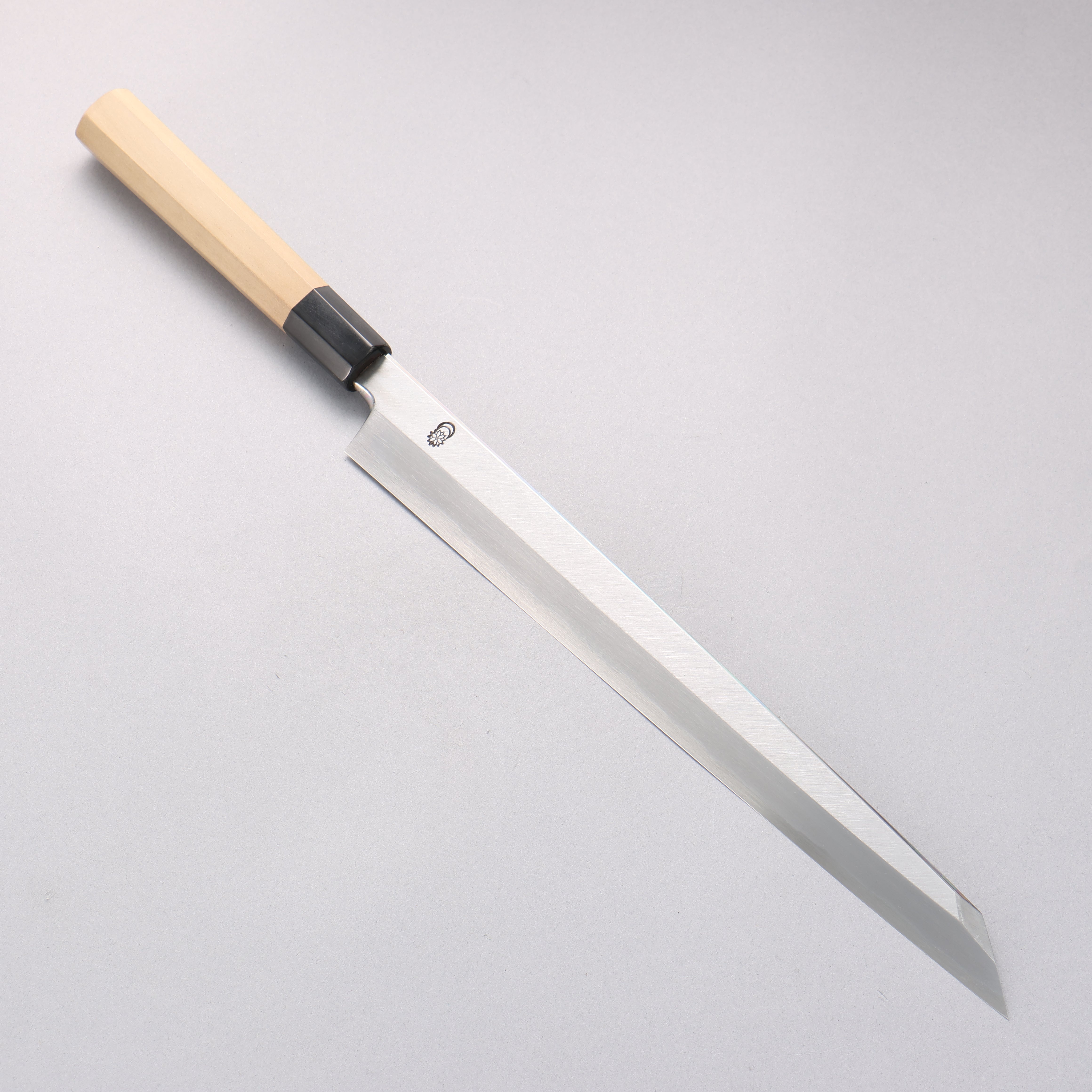 Kikuzuki White Steel No.2 Kasumitogi Kiritsuke Yanagiba 300mm Magnolia Handle - Seisuke Knife