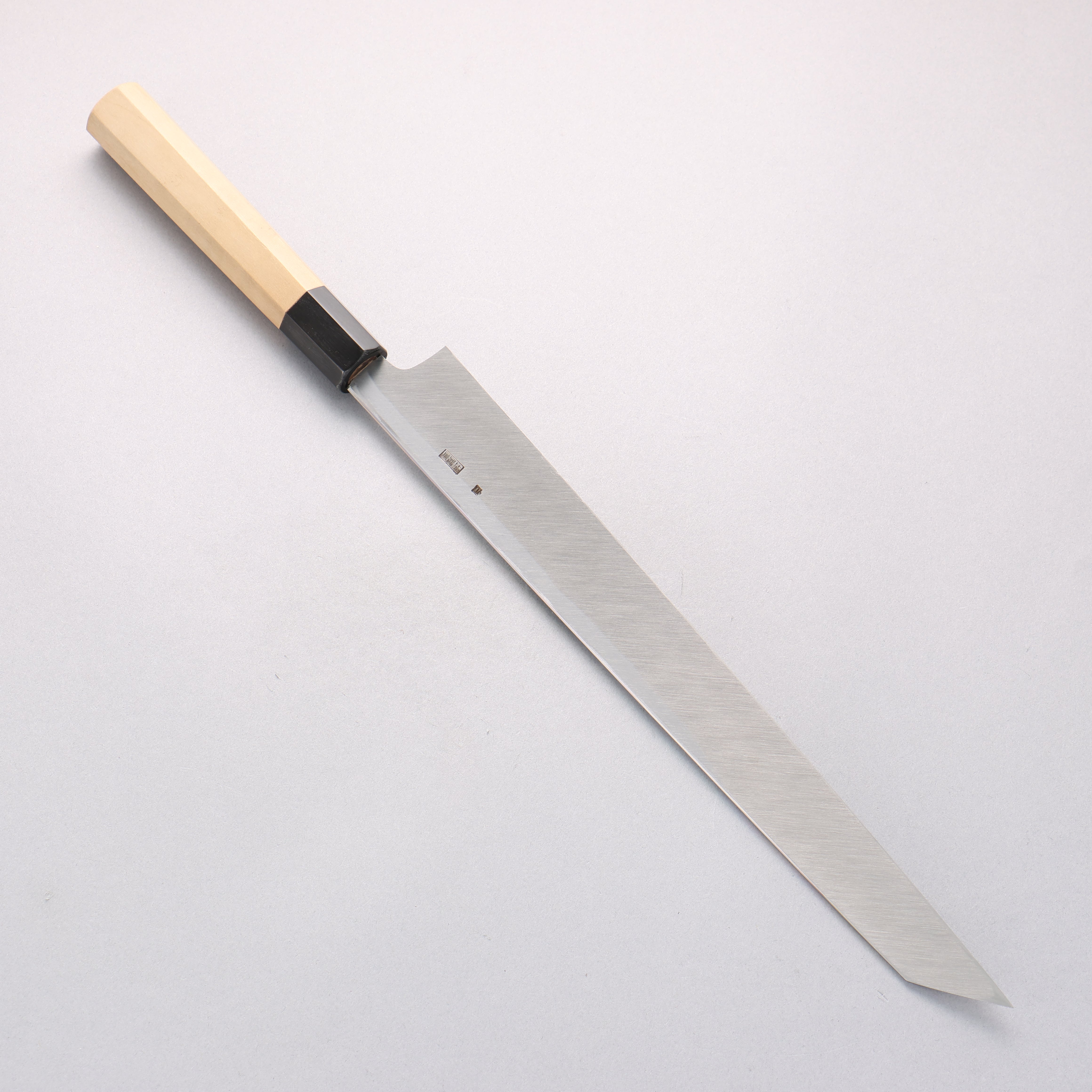 Kikuzuki White Steel No.2 Kasumitogi Kiritsuke Yanagiba 300mm Magnolia Handle - Seisuke Knife