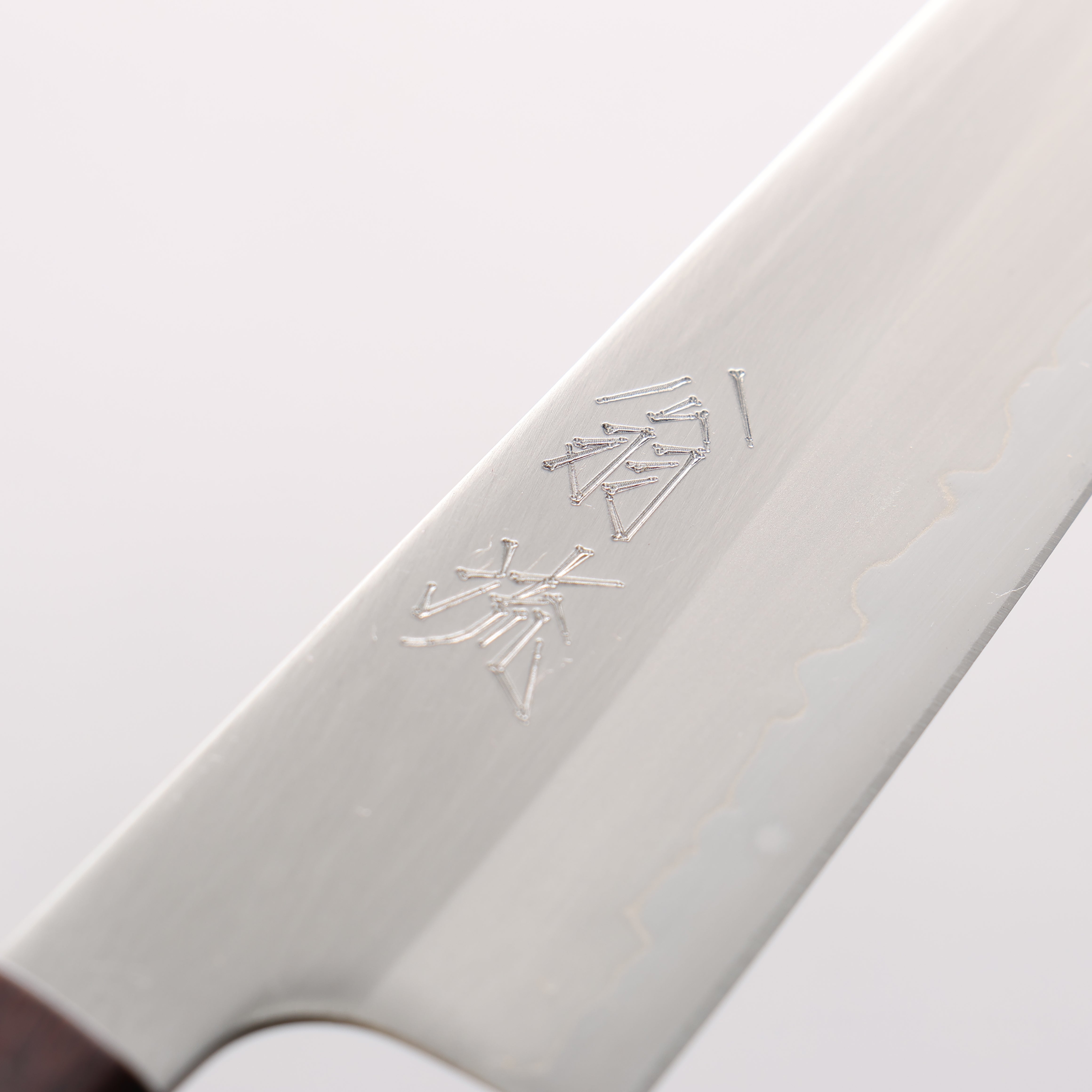 Oul White Steel No.1 Petty-Utility 135mm Keyaki Elm Handle - Seisuke Knife