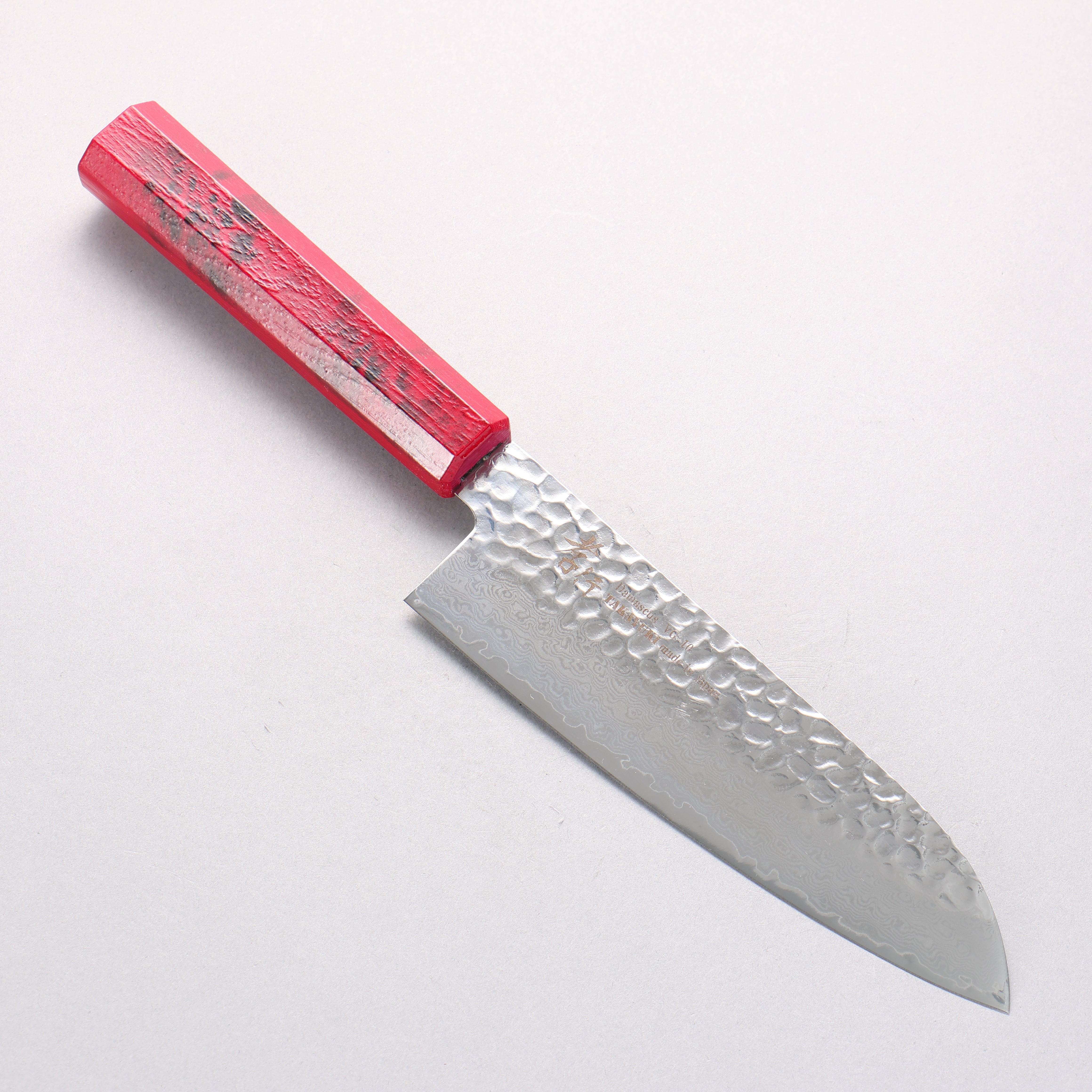 Sakai Takayuki Nanairo VG10 33 Layer Santoku 180mm ABS resin(Red tortoiseshell) Handle - Seisuke Knife