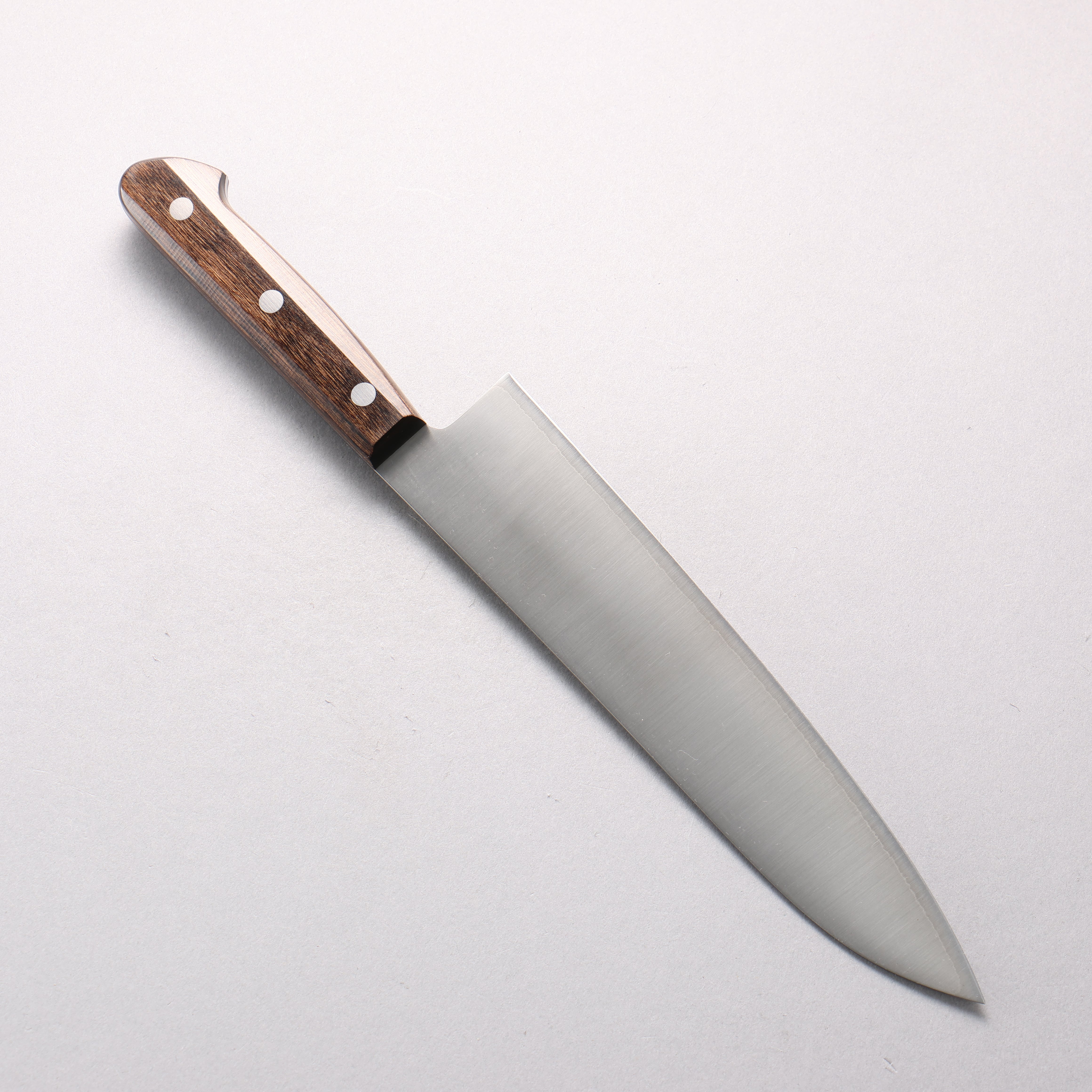 Seisuke SLD Migaki Polish Finish Gyuto 210mm Brown Pakka wood Handle - Seisuke Knife