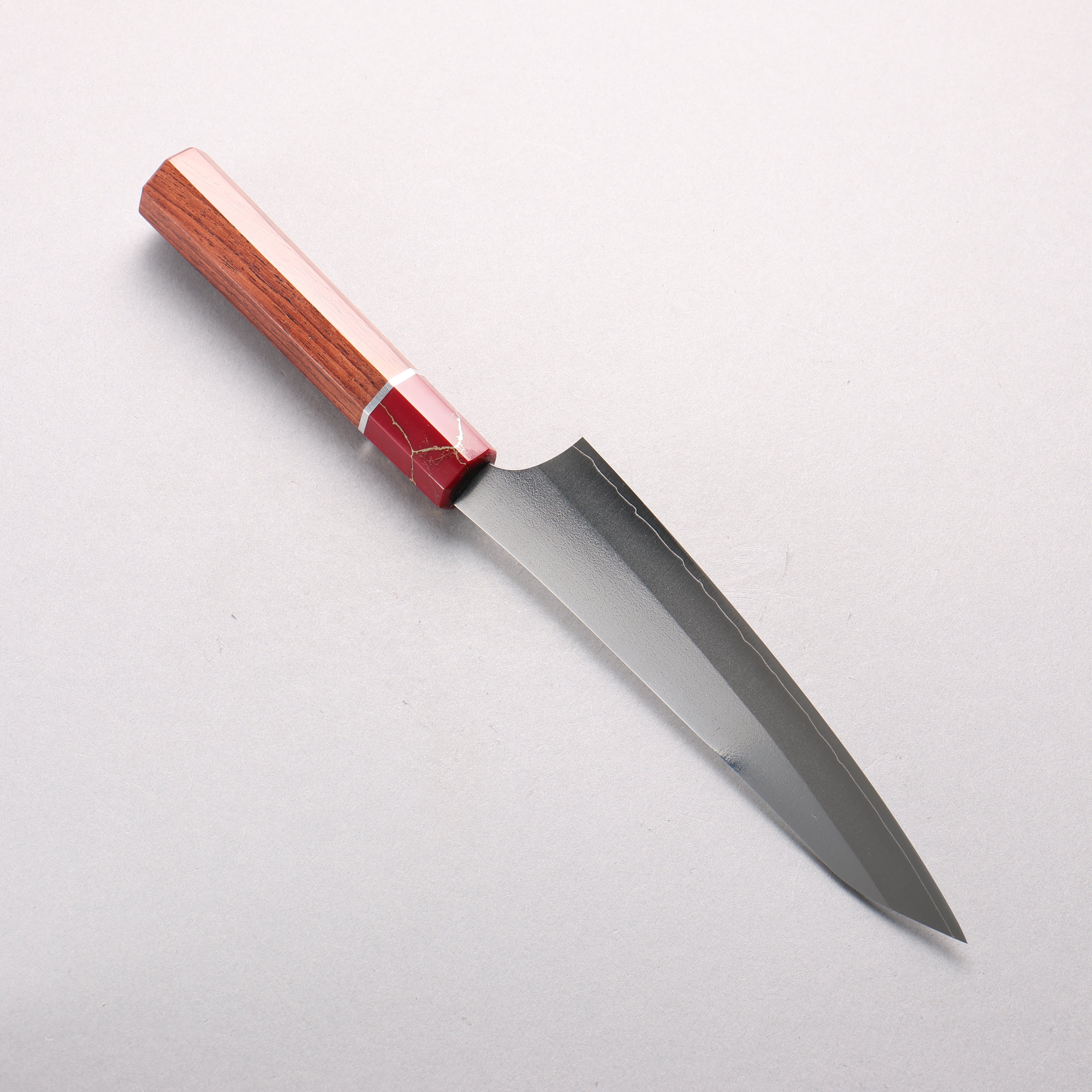 Yu Kurosaki New Gekko VG-XEOS Petty-Utility 150mm Shitan & Green Pakkawood Handle - Seisuke Knife