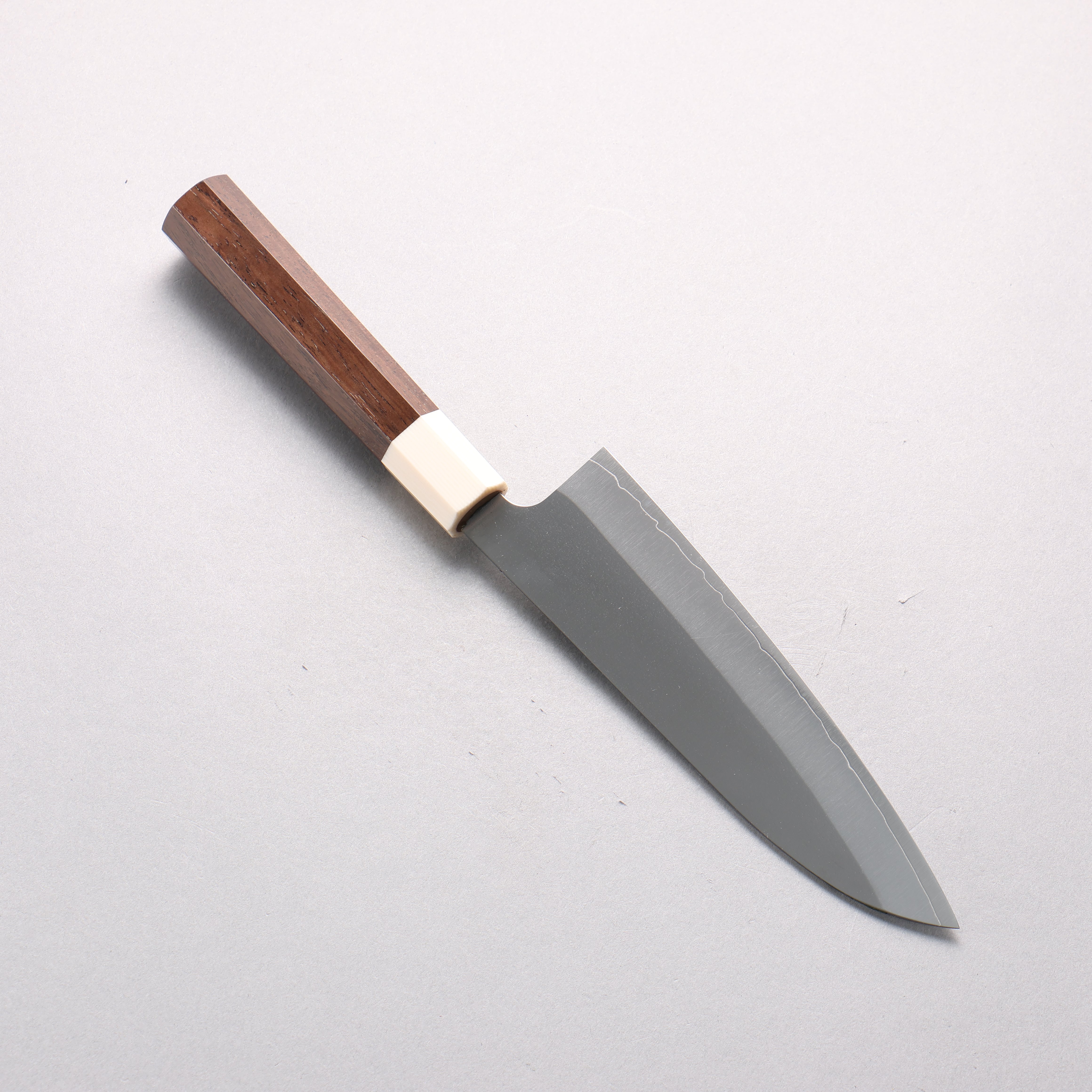 Yu Kurosaki New Gekko VG-XEOS Small Santoku 150mm Rosewood & White Pakkawood Handle - Seisuke Knife