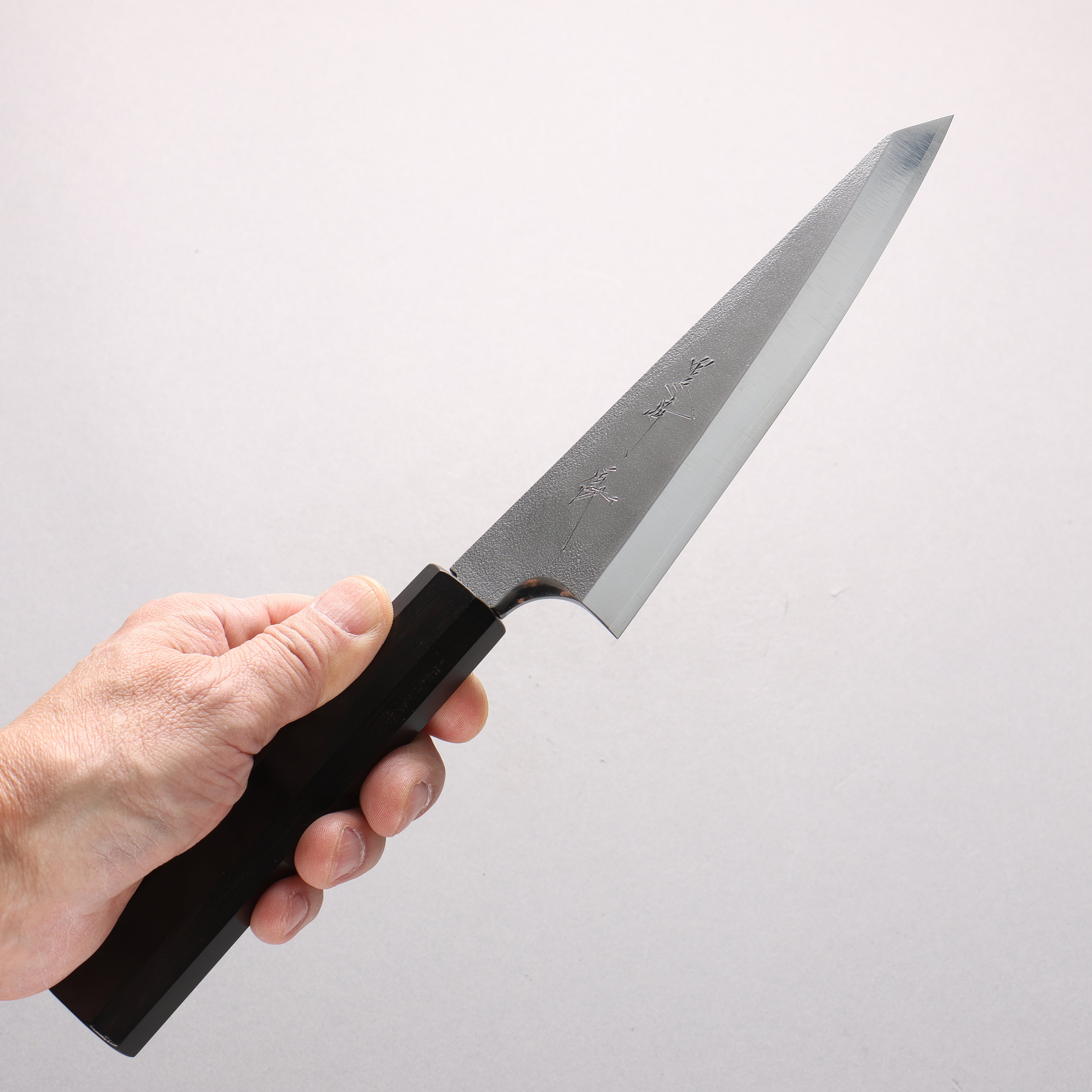 Yu Kurosaki SG2 Nashiji Honesuki Boning 150mm Ebony Wood Handle with Sheath - Seisuke Knife