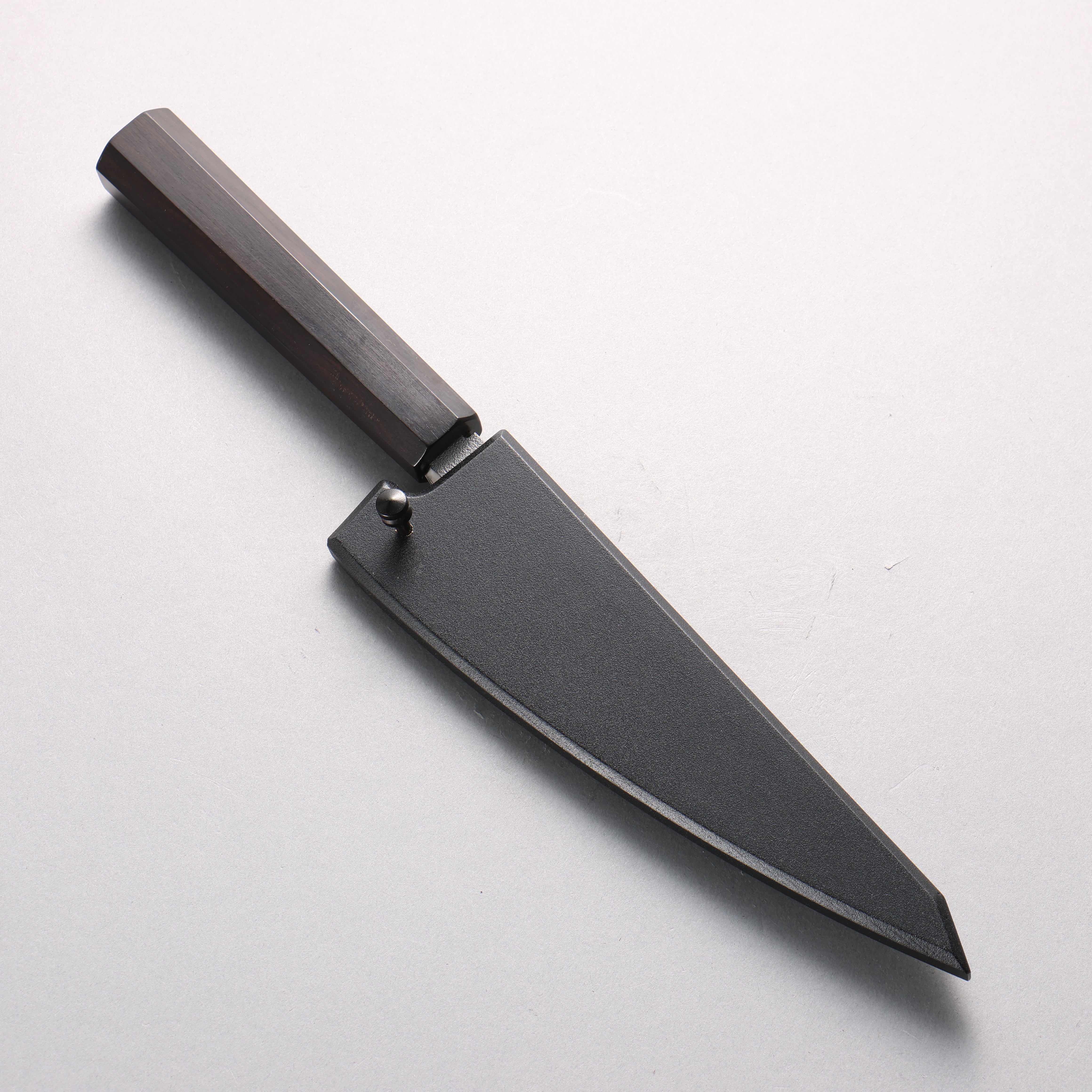 Yu Kurosaki SG2 Nashiji Honesuki Boning 150mm Ebony Wood Handle with Sheath - Seisuke Knife