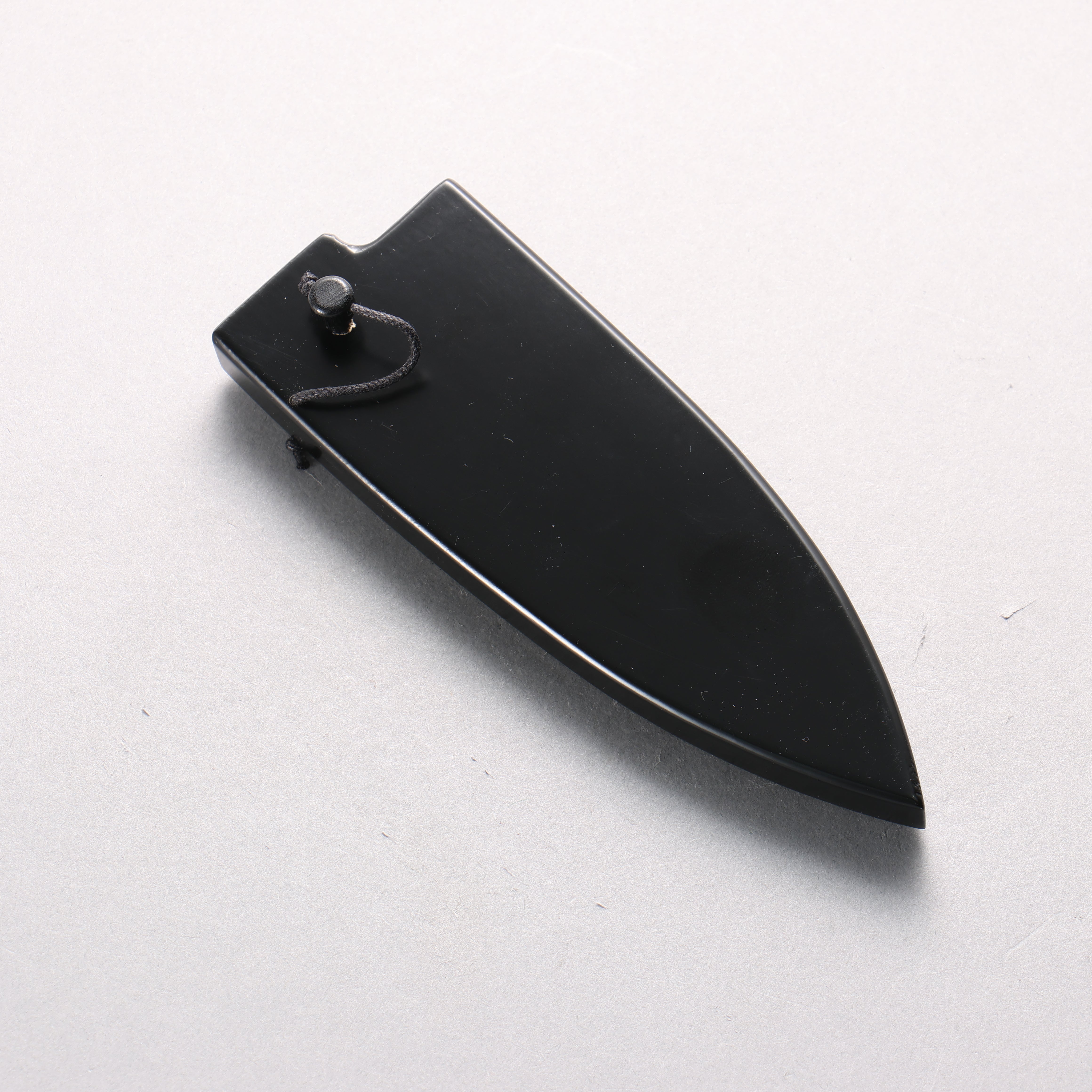 Yu Kurosaki SG2 Nashiji Ajikiri 110mm Ebony Wood Handle with Sheath - Seisuke Knife