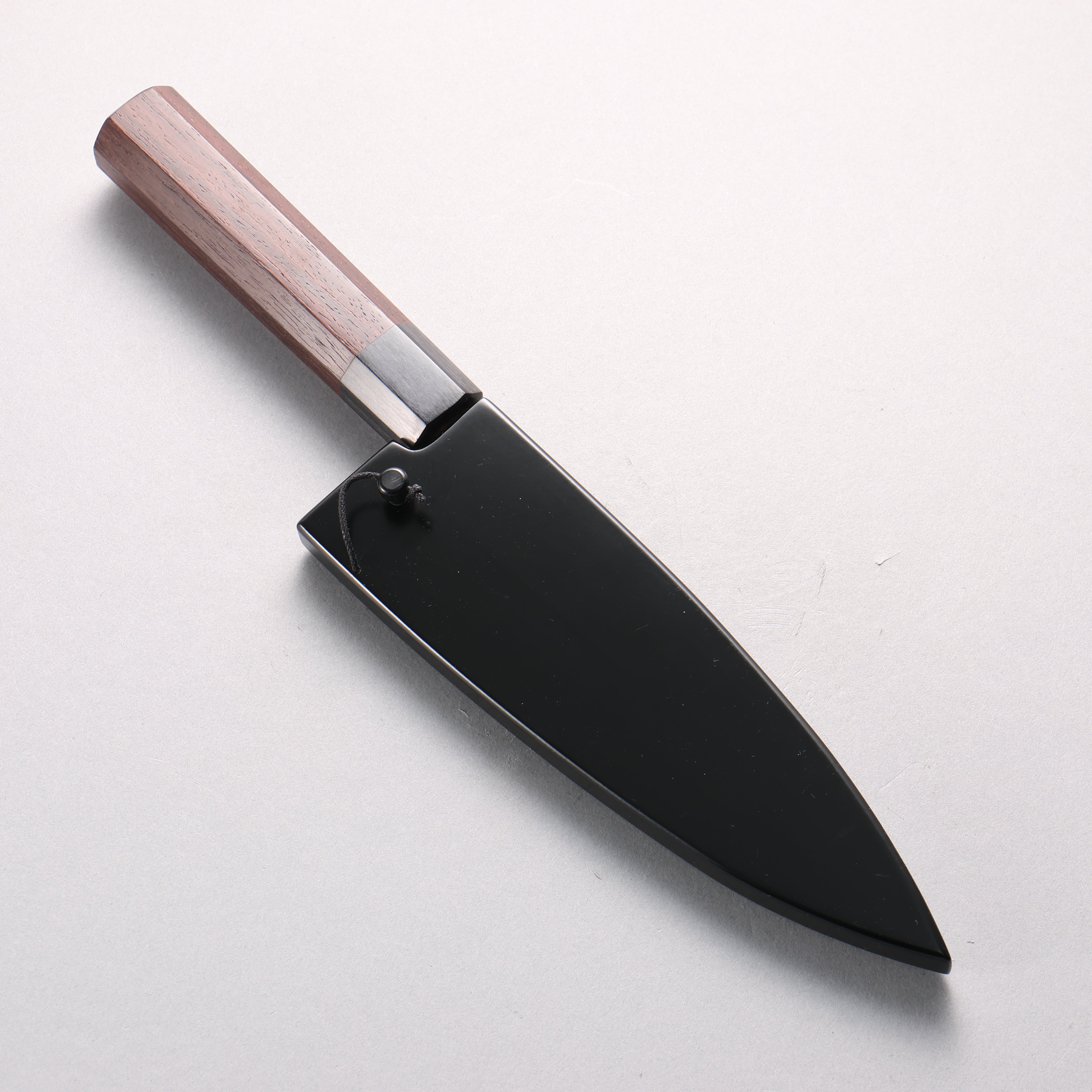 Yu Kurosaki SG2 Nashiji Aideba 150mm Rosewood (Ferrule: Black Pakka Wood) Handle with Sheath - Seisuke Knife