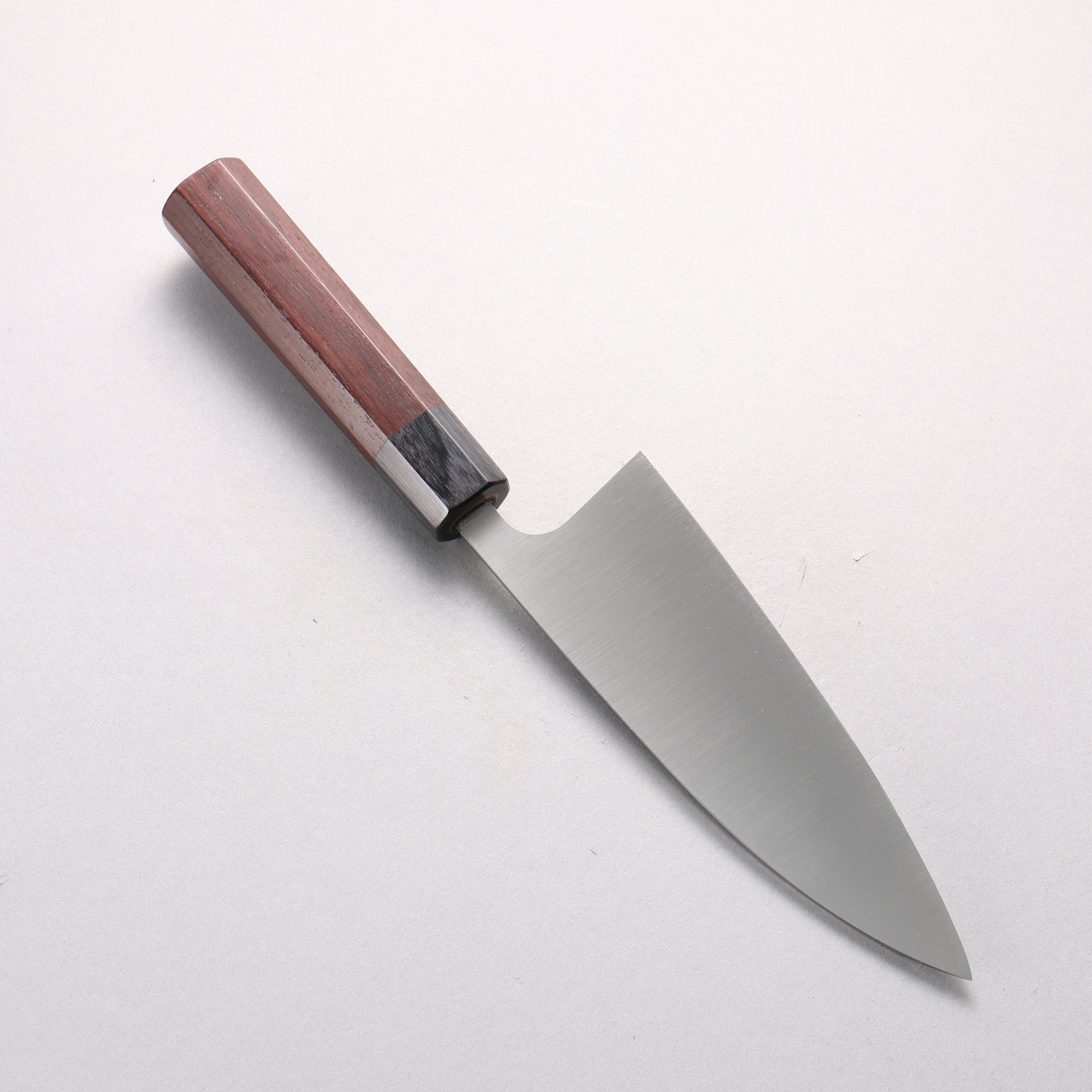 Yu Kurosaki SG2 Nashiji Aideba 170mm Rosewood (Ferrule: Black Pakka Wood) Handle with Sheath - Seisuke Knife