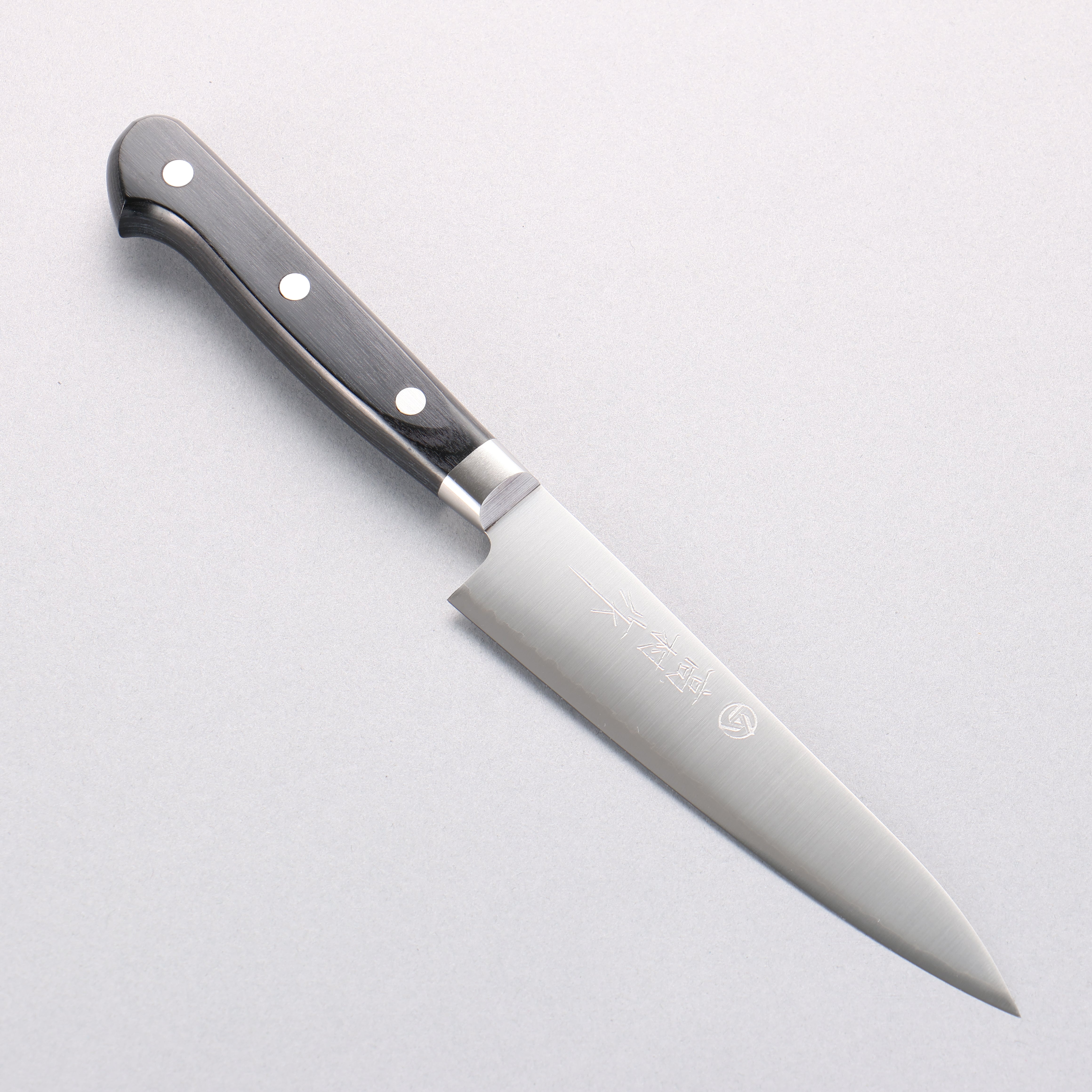 Takamura Knives VG10 Migaki Petty-Utility 130mm Black Pakkawood Handle - Seisuke Knife