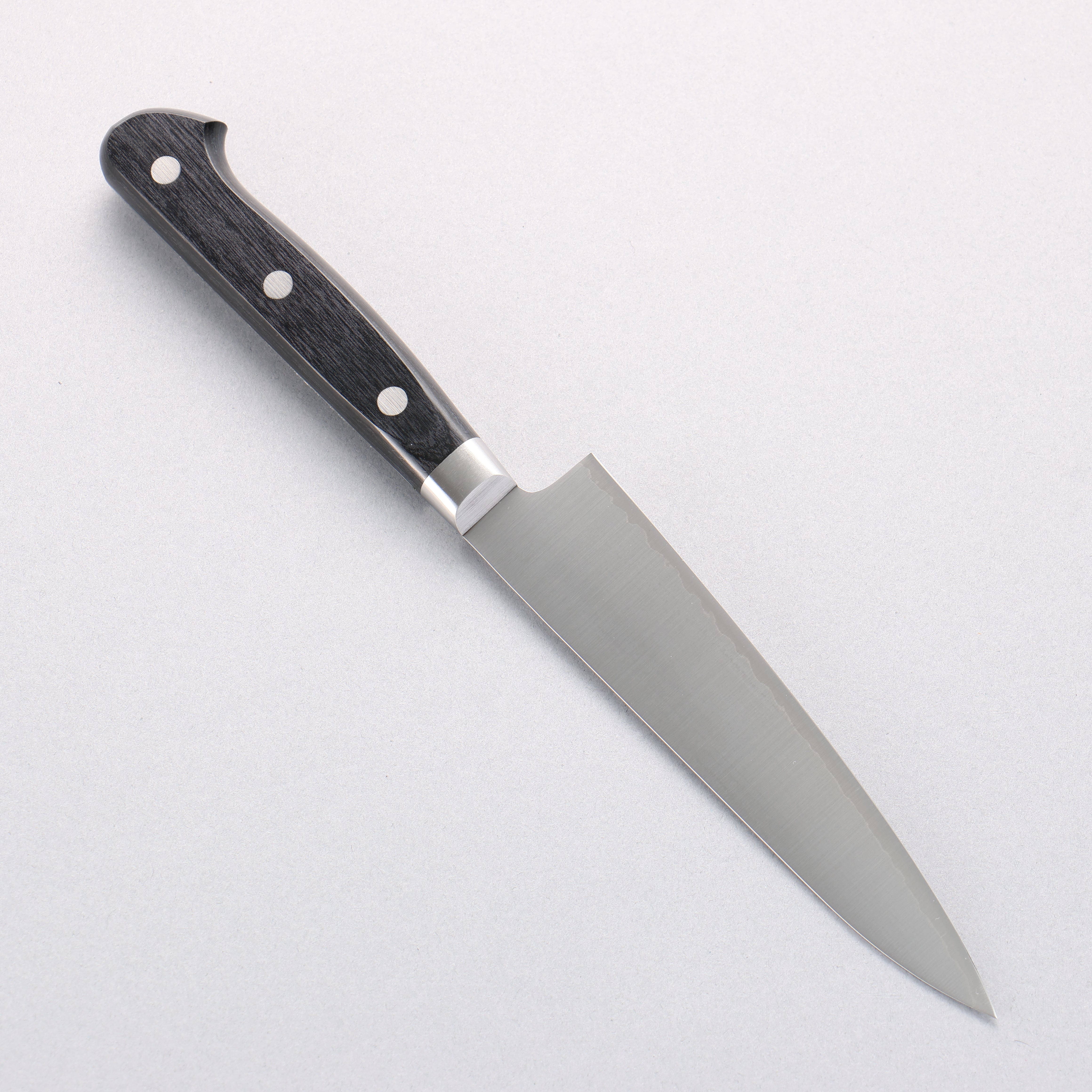 Takamura Knives VG10 Migaki Petty-Utility 130mm Black Pakkawood Handle - Seisuke Knife