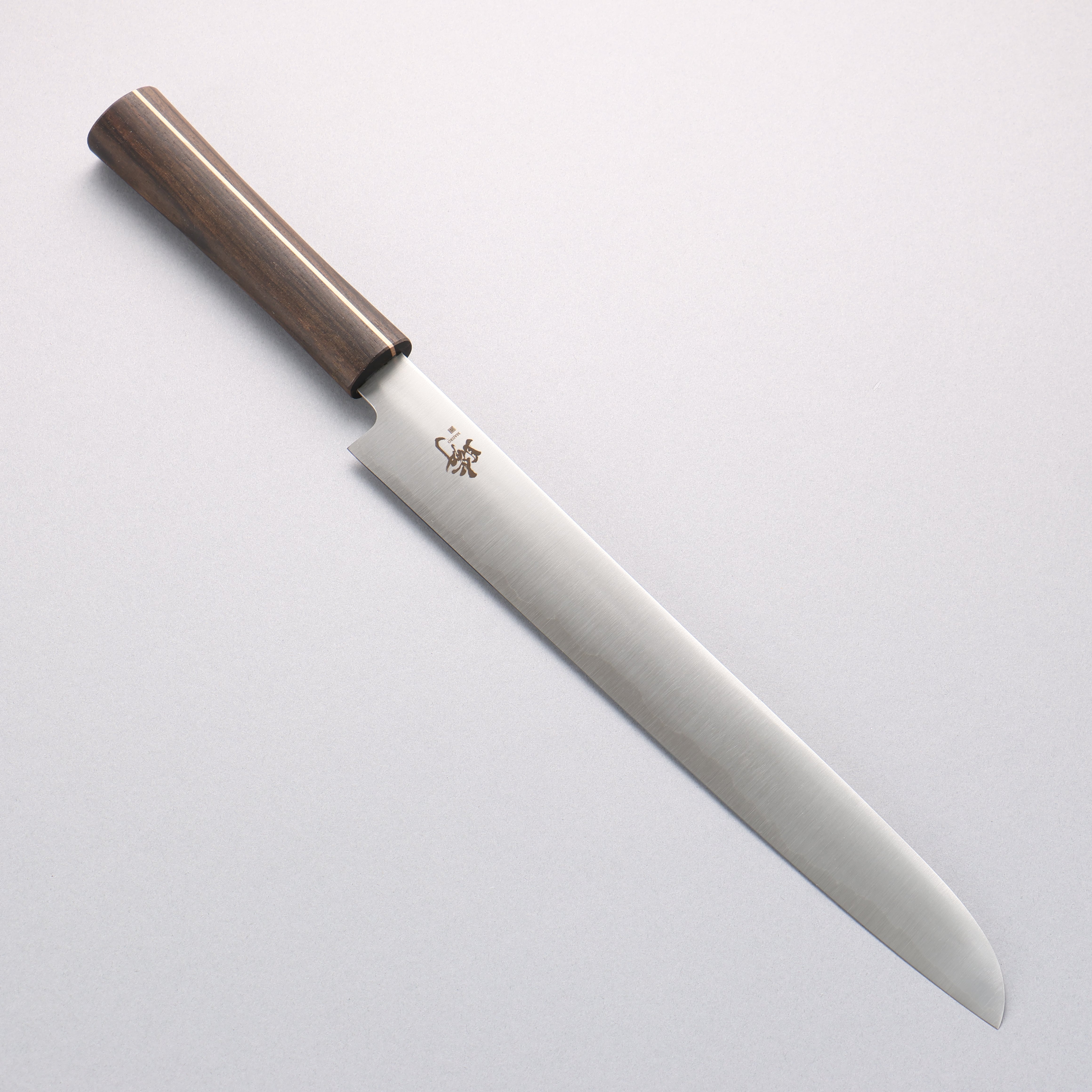 Shigeki Tanaka Majiro Silver Steel No.3 Bread SliceSG270mm Ebony Wood Handle - Seisuke Knife
