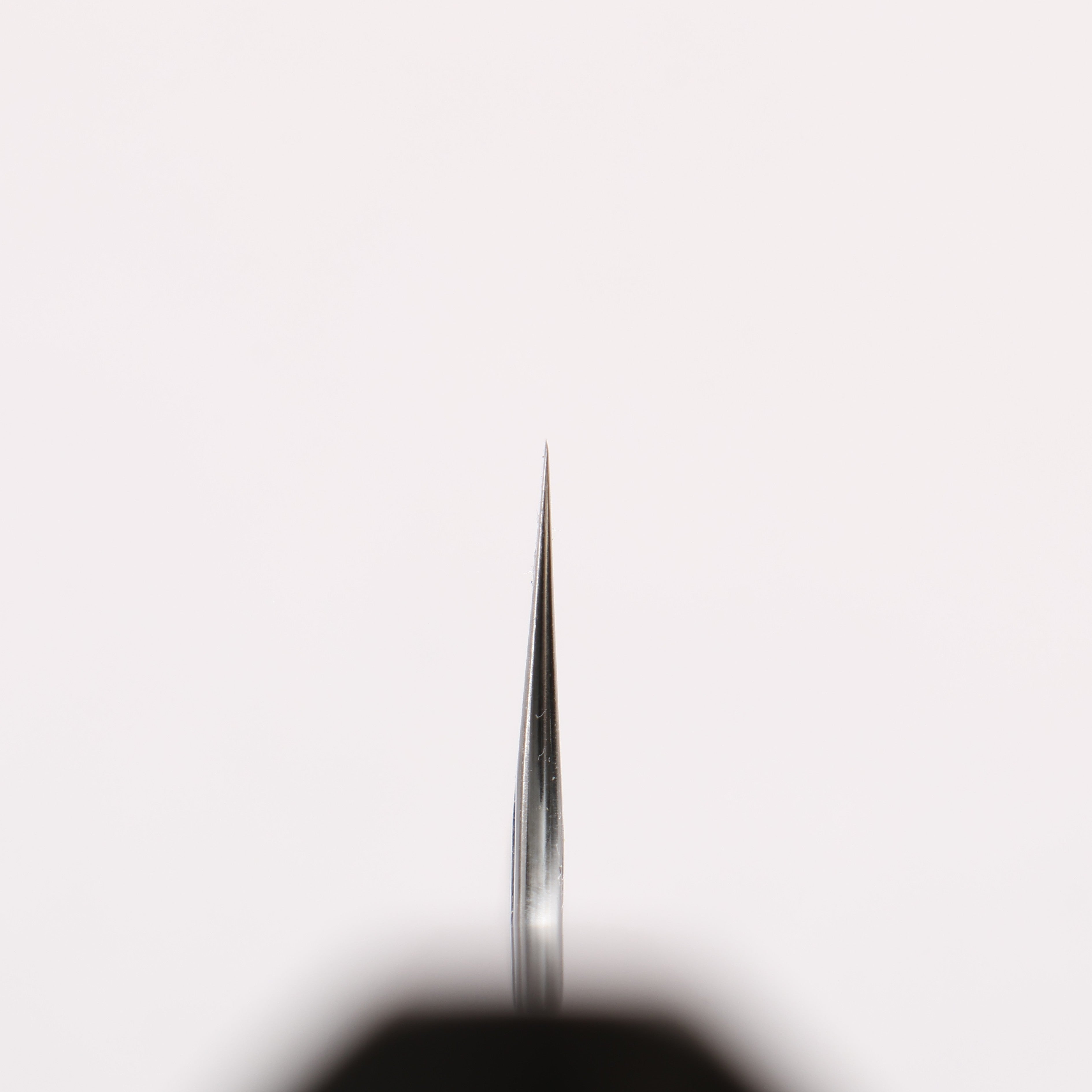 Yoshimi Kato Kasuri VG-XEOS Hammered Damascus Small Bunka 130mm Stabilized Birch with Black Resin Handle - Seisuke Knife