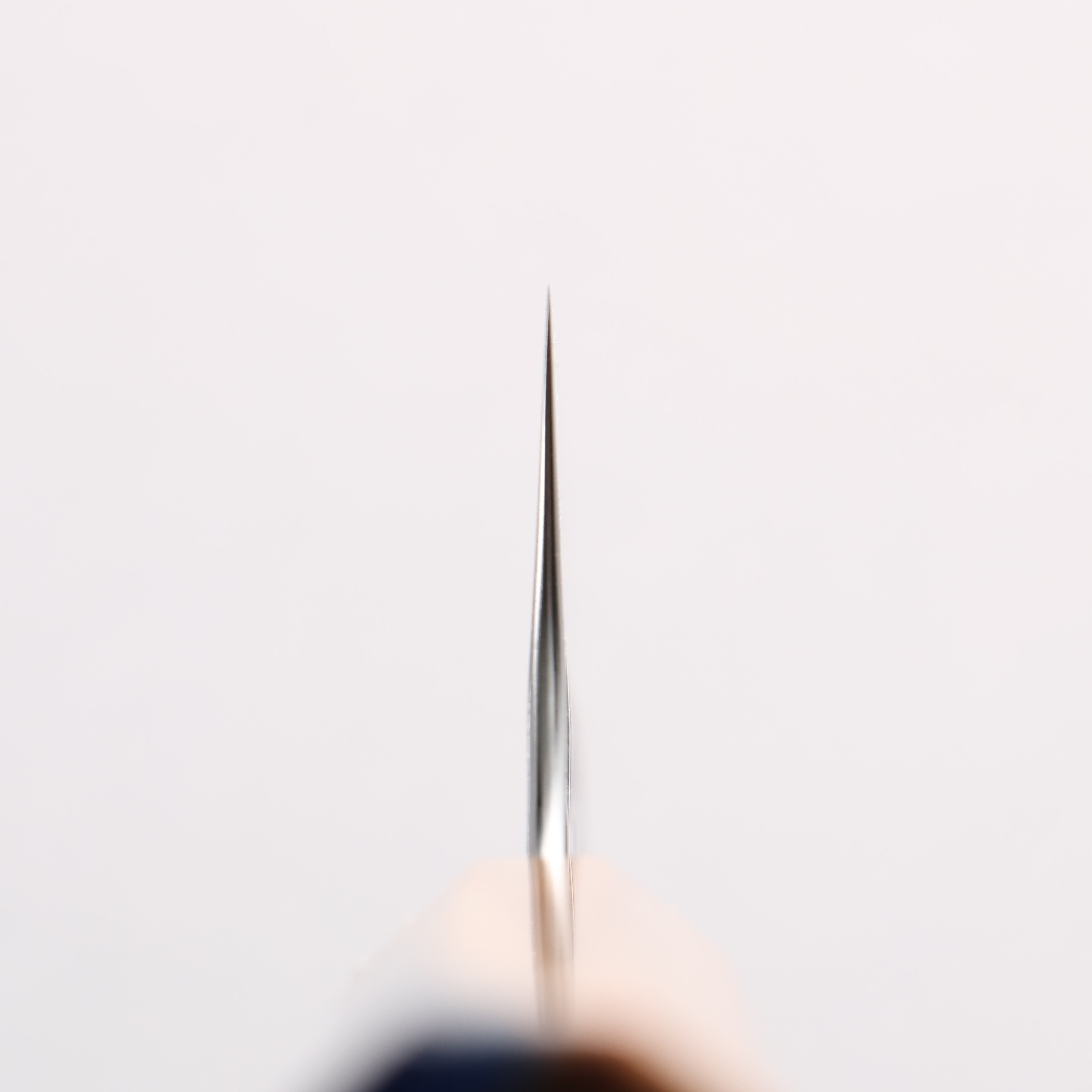 Yoshimi Kato Kasuri VG-XEOS Hammered Damascus Bunka 170mm Olive Wood & Blue Resin Handle - Seisuke Knife