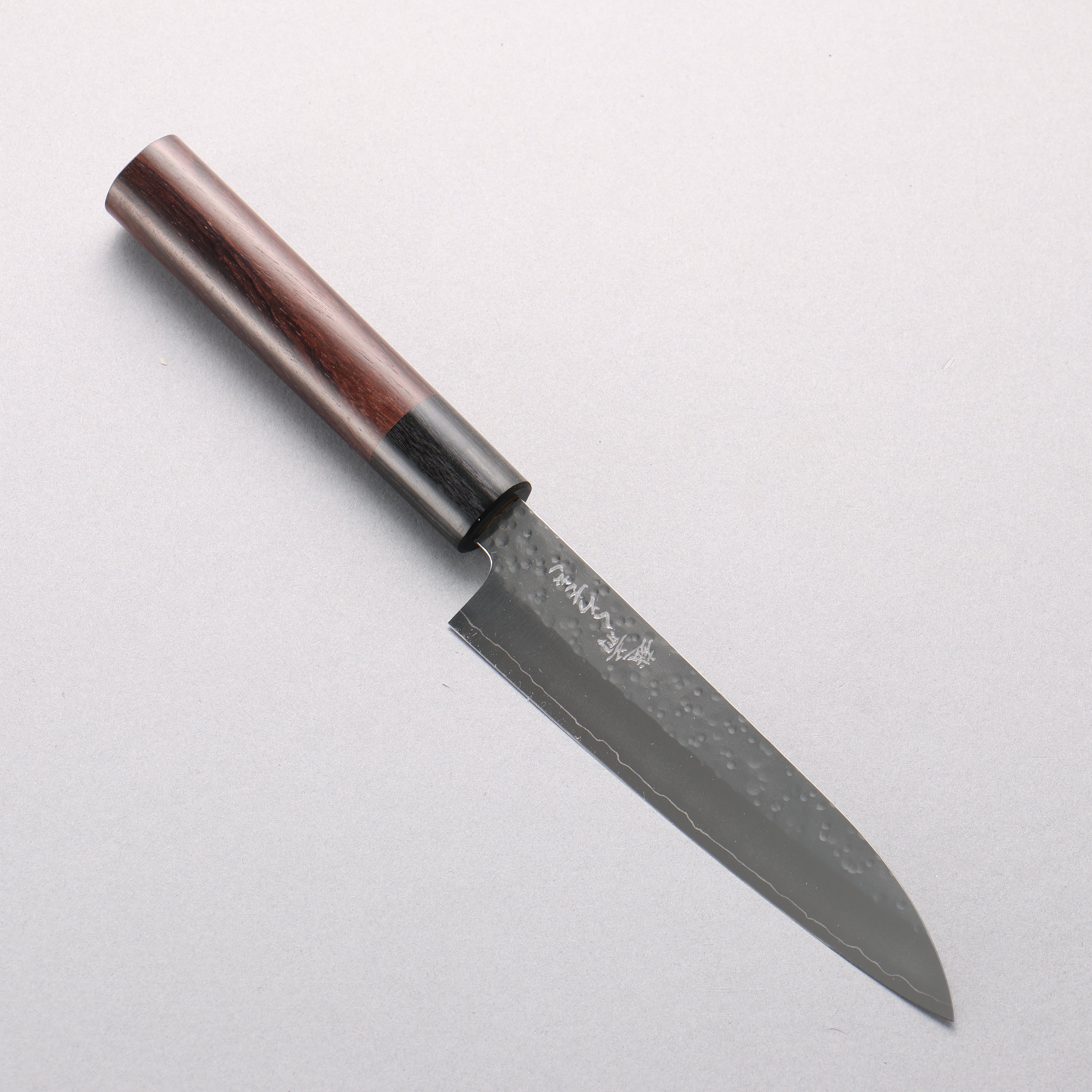 Makoto Kurosaki VG10 Maru Hammered Petty-Utility 135mm Shitan & Black
