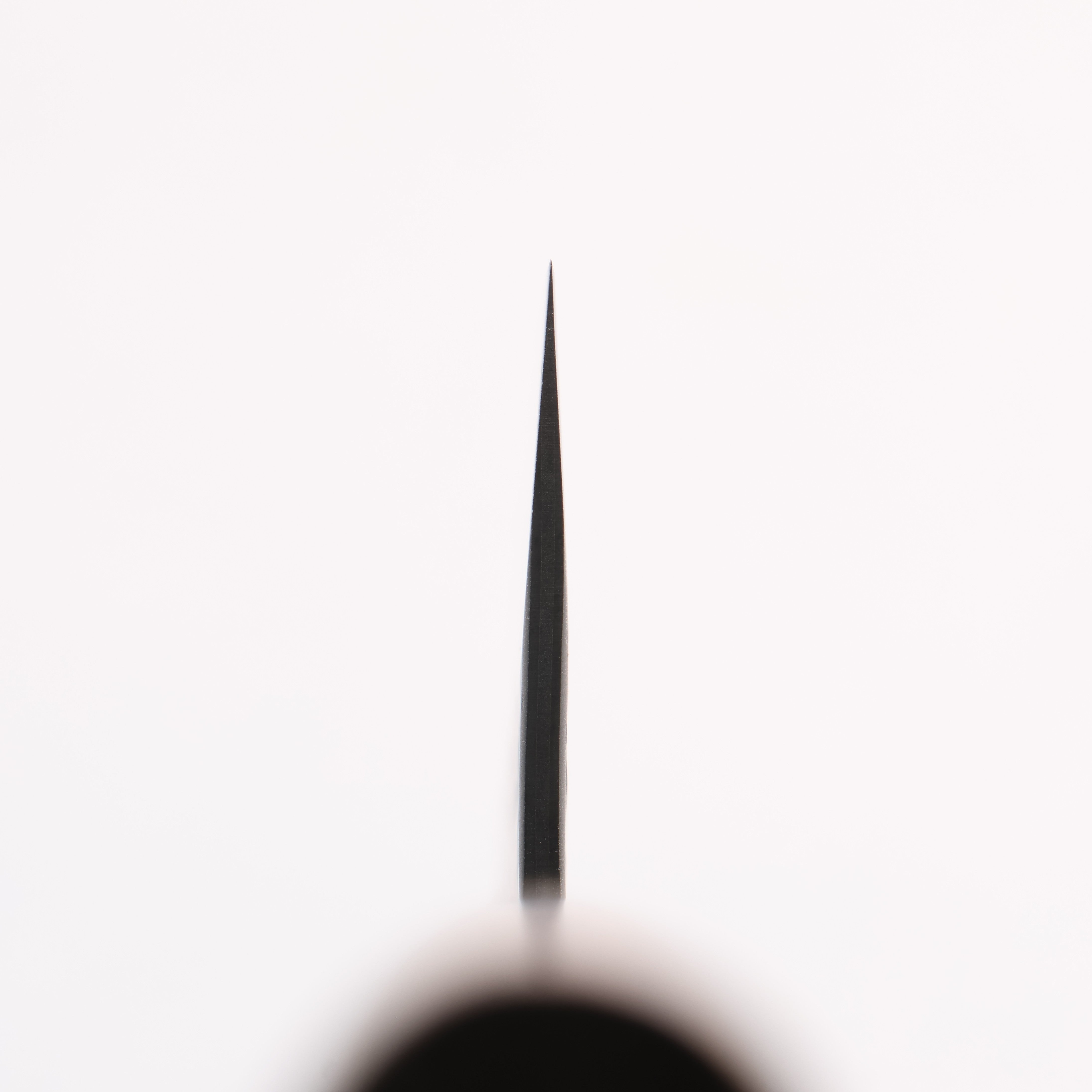 Shizu Gen VG10 Hammered Black Finished Gyuto 240mm Brown Pakkawood Handle - Seisuke Knife