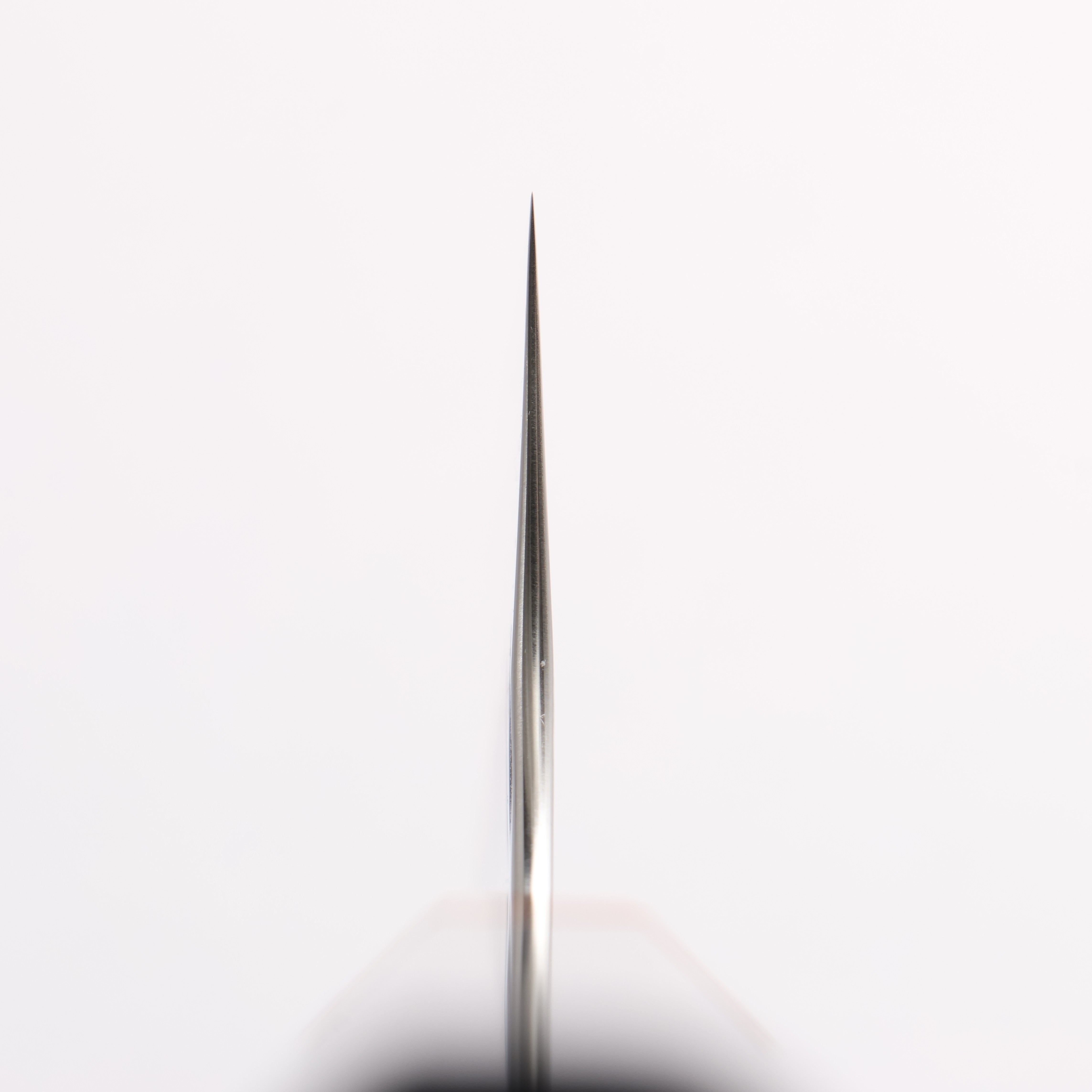 Yoshimi Kato SPG STRIX Hammered (V) Gyuto 240mm Ebony (ferrule: Orange Resin) Handle - Seisuke Knife