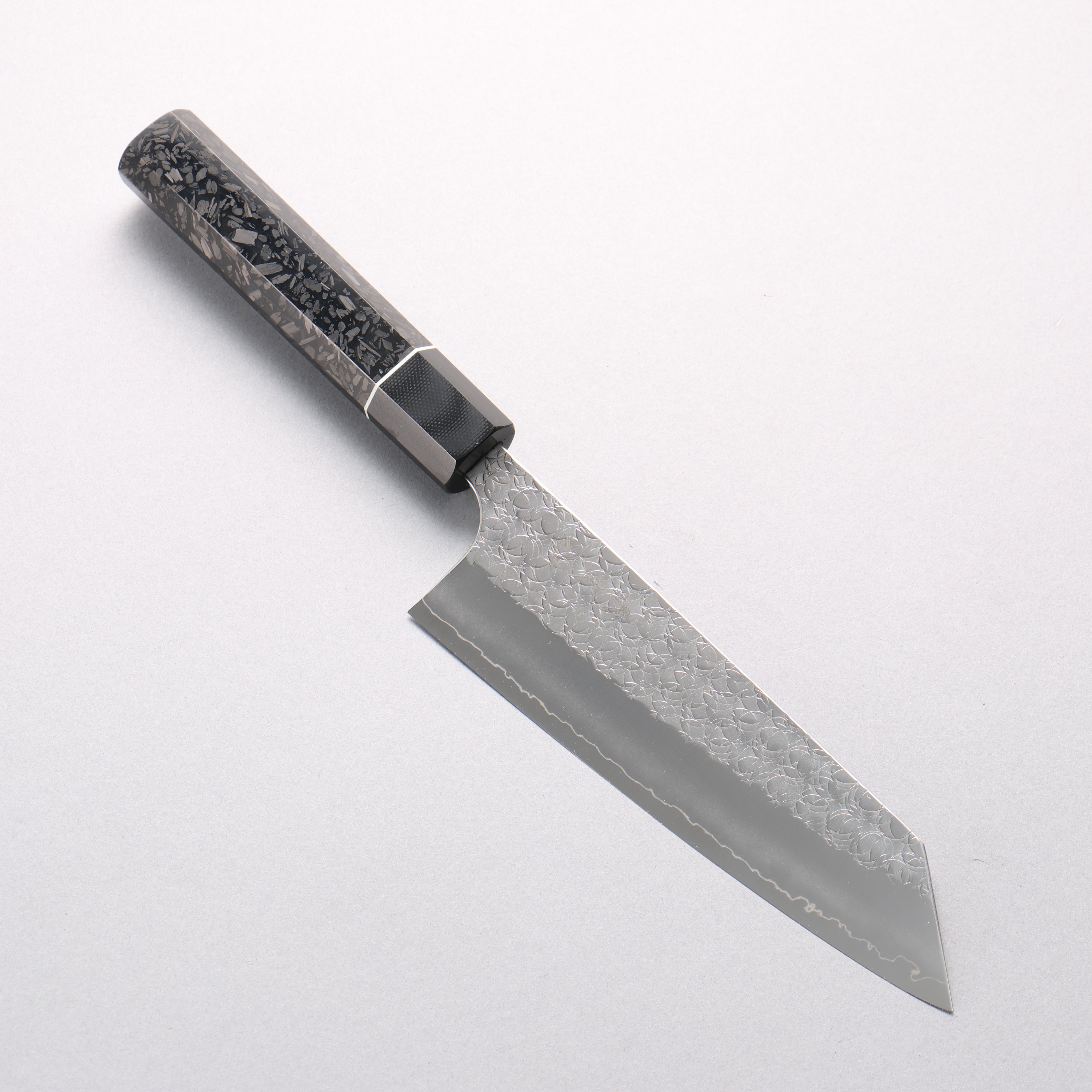 Yoshimi Kato Minamo SG2 Hammered Bunka 170mm Carbon Fiber & G10 Fiberglass Handle - Seisuke Knife