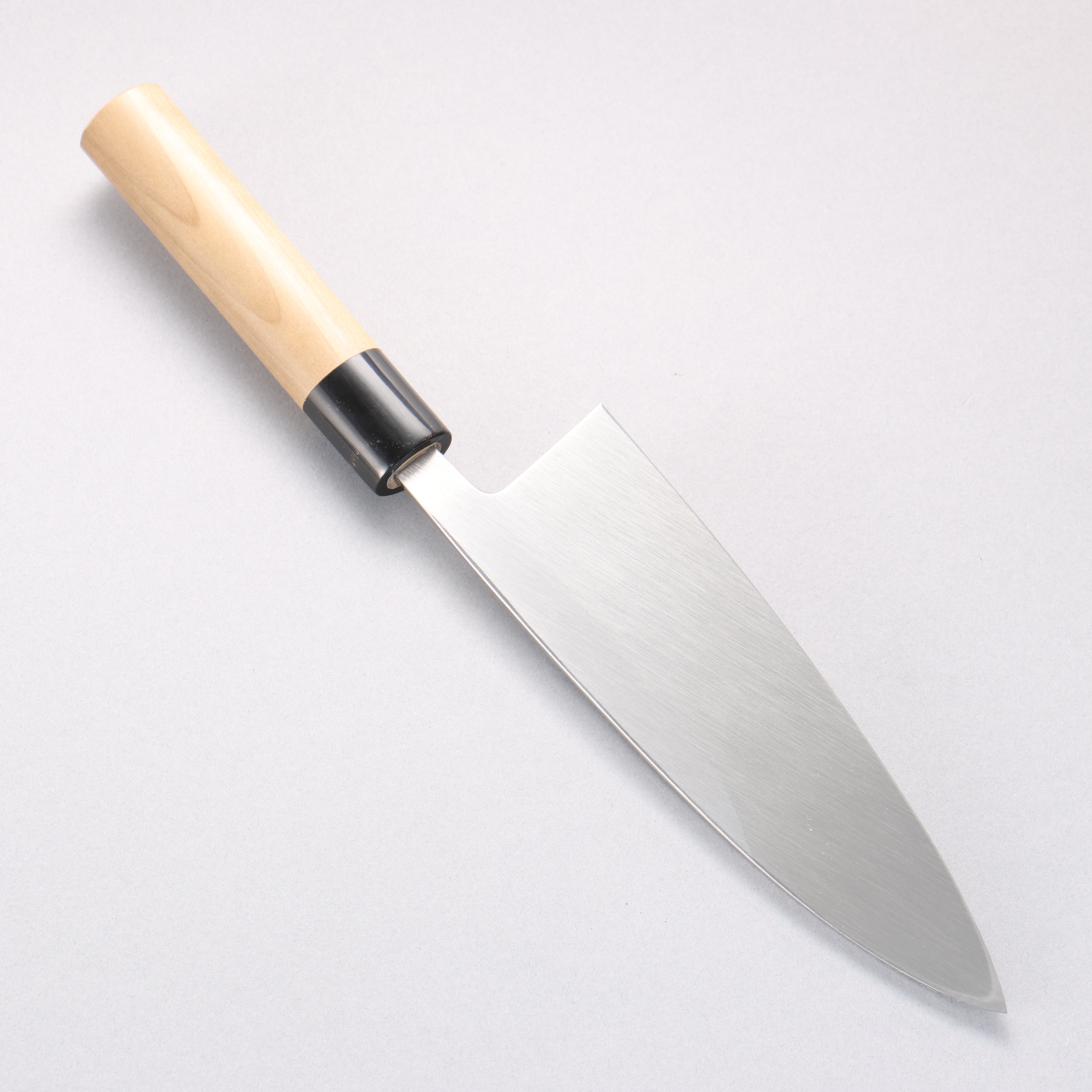 Masamoto Hongasumi White Steel No.2 Deba with Magnolia Handle - Seisuke Knife