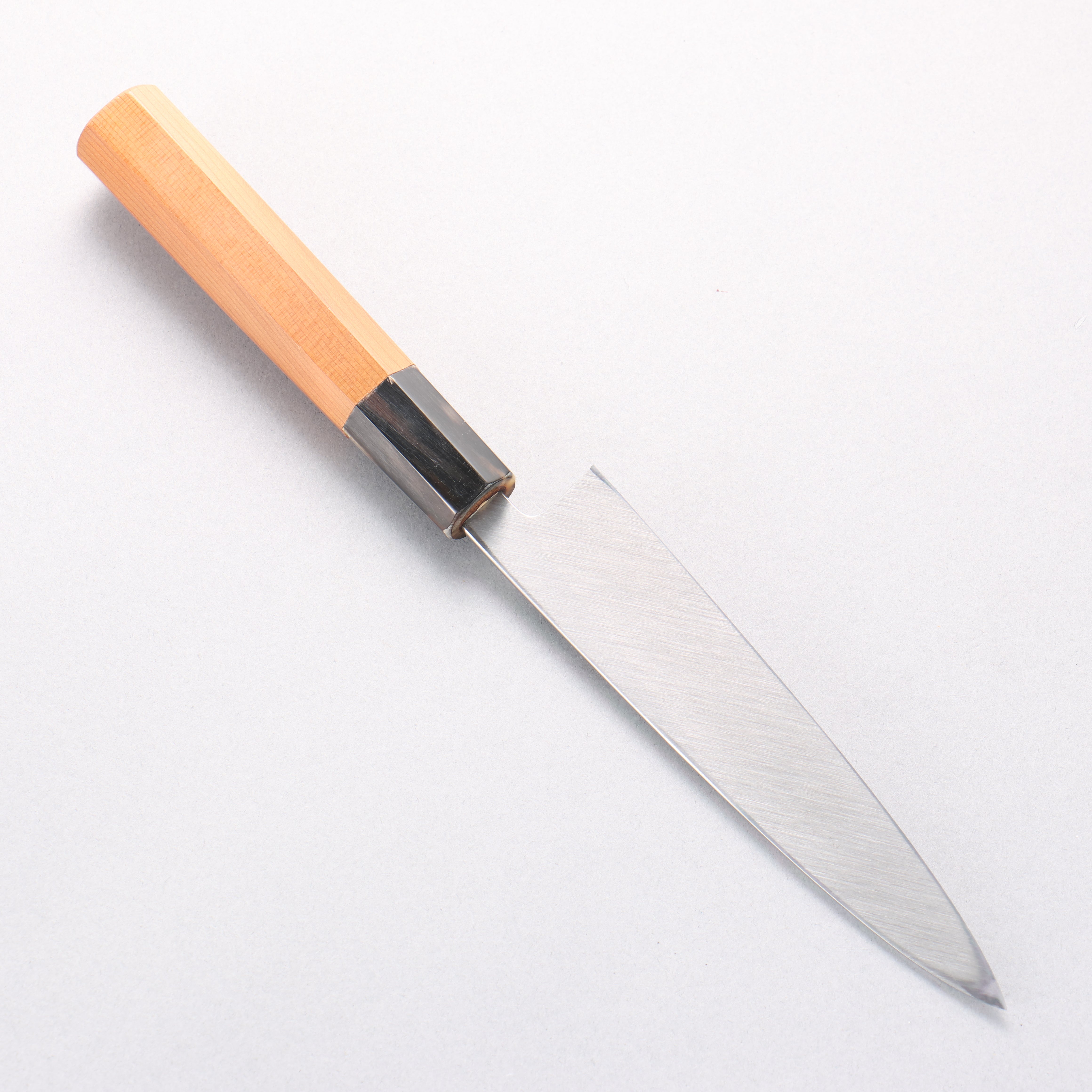 Tessen by Tanaka Tamahagane Petty-Utility 145mm Yew Tree Handle - Seisuke Knife